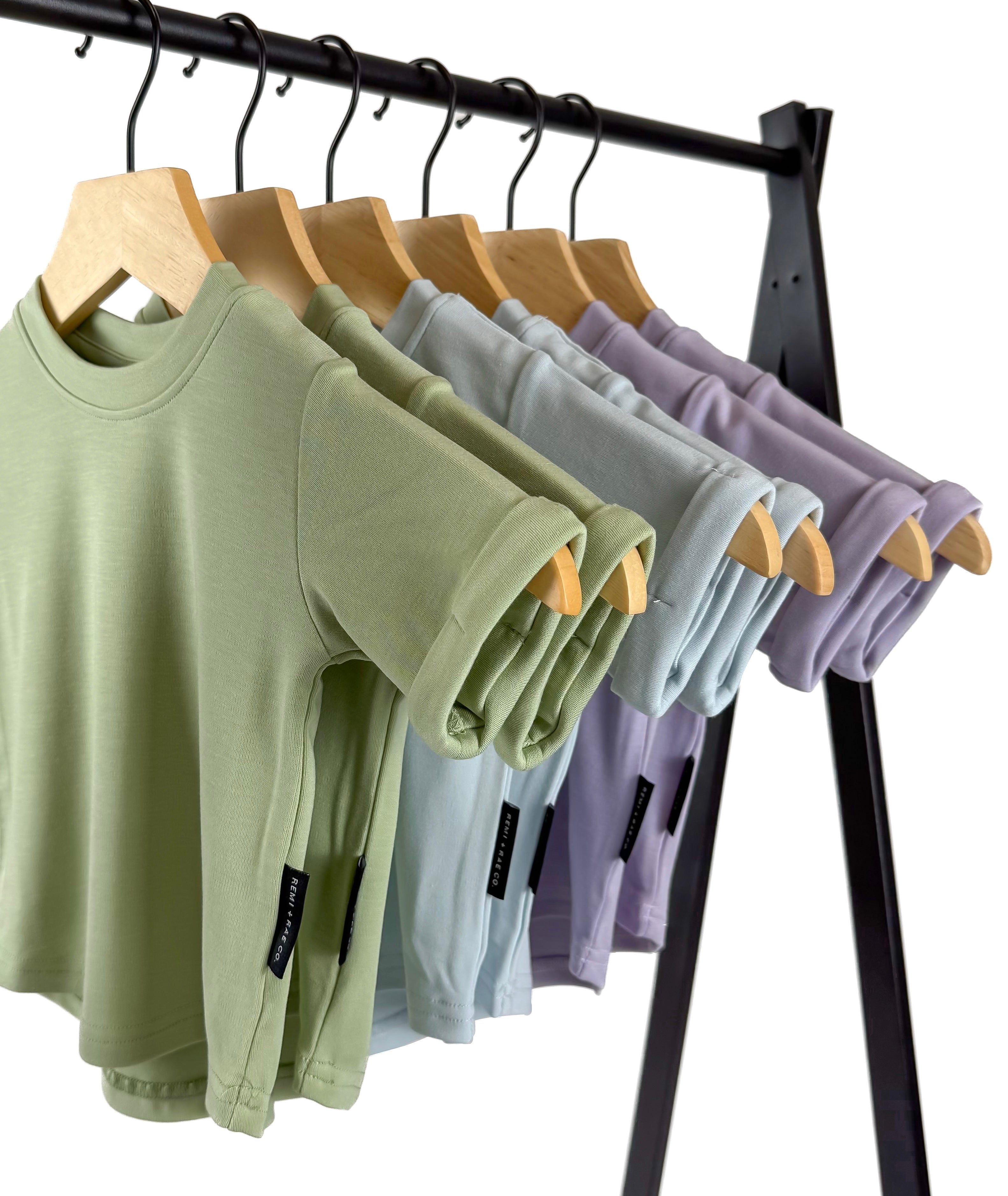 BAMBOO LUXE TEE - WILLOW