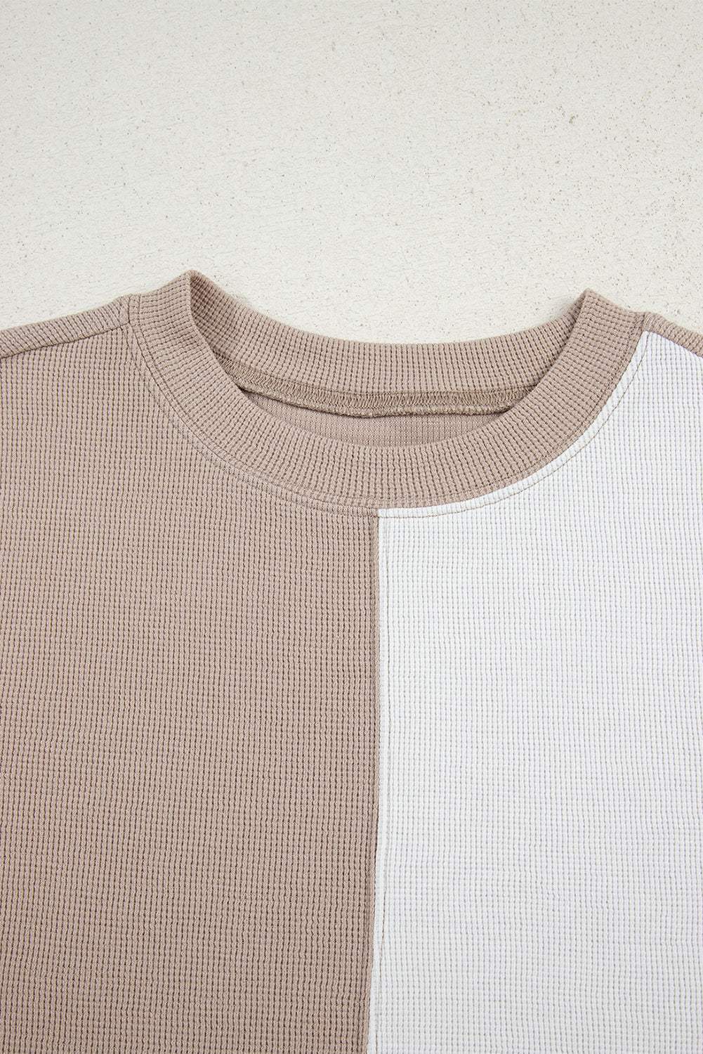 Colorblock Patchwork Tee and Shorts Set