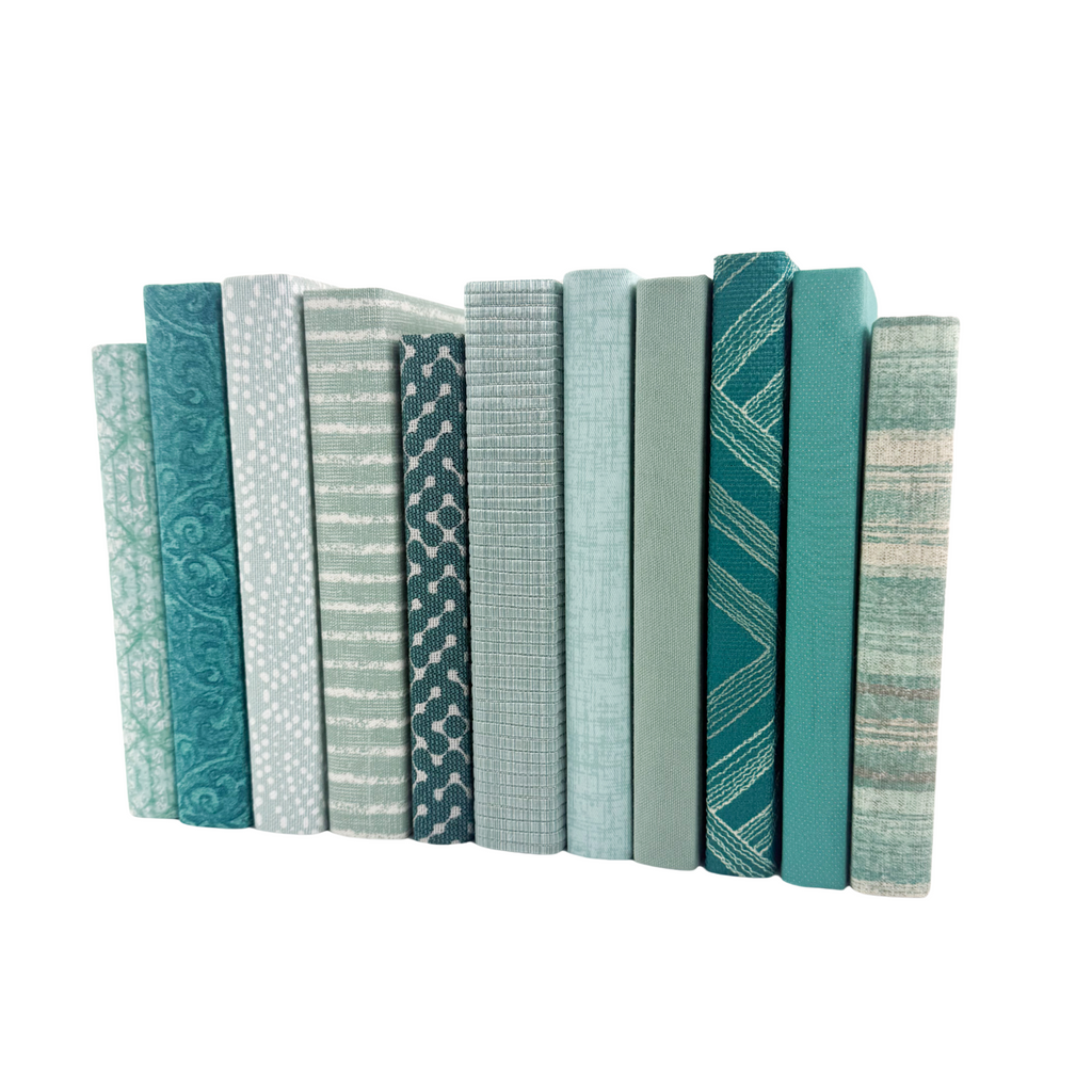 Assorted Teal Book Set- Designer Curated