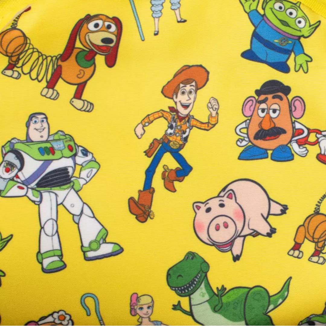 Disney Parks Loungefly Mini Backpack Toy Story Character Squares