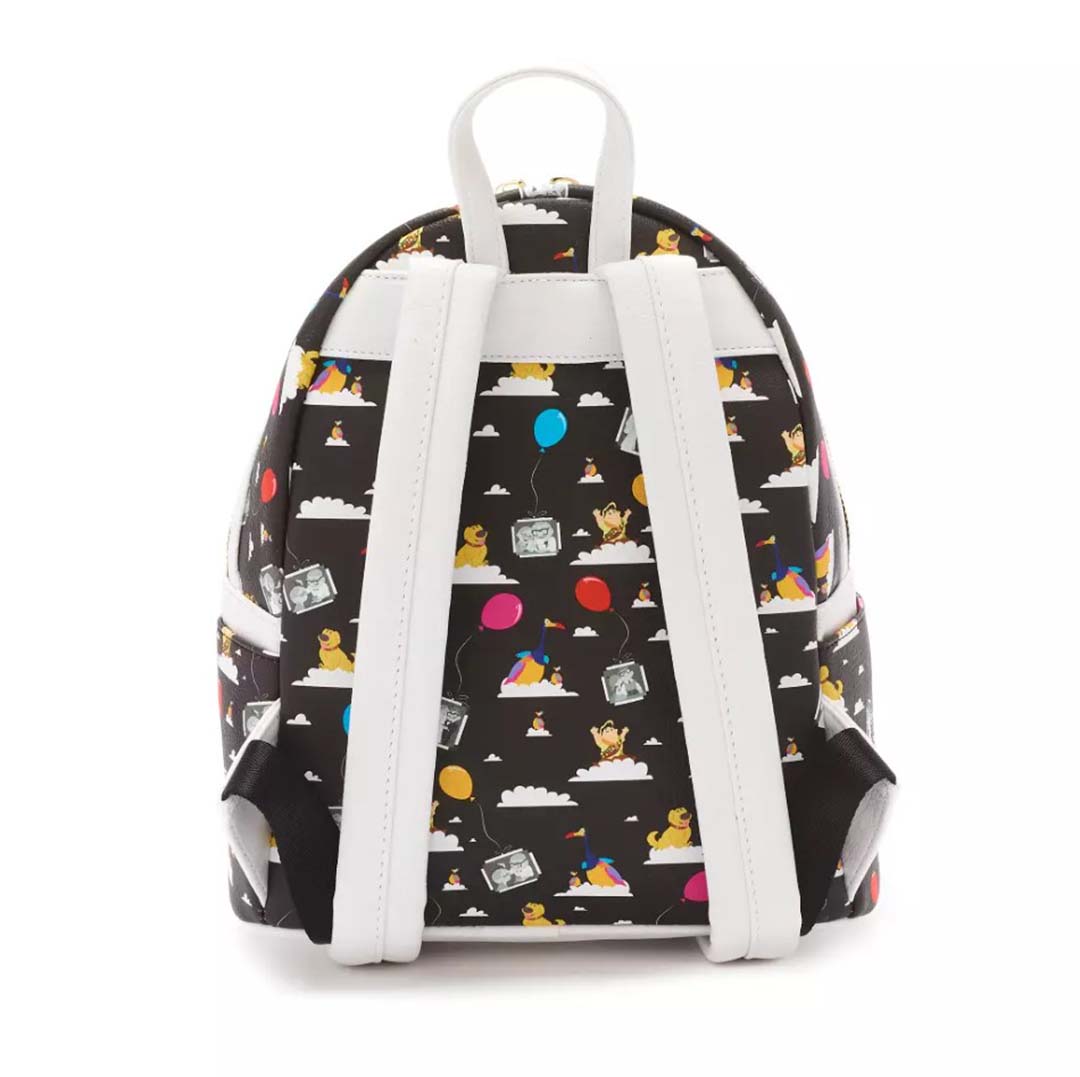 Disney Loungefly UP Mini Backpack Characters Balloons Russell, Dug, Carl, Ellie