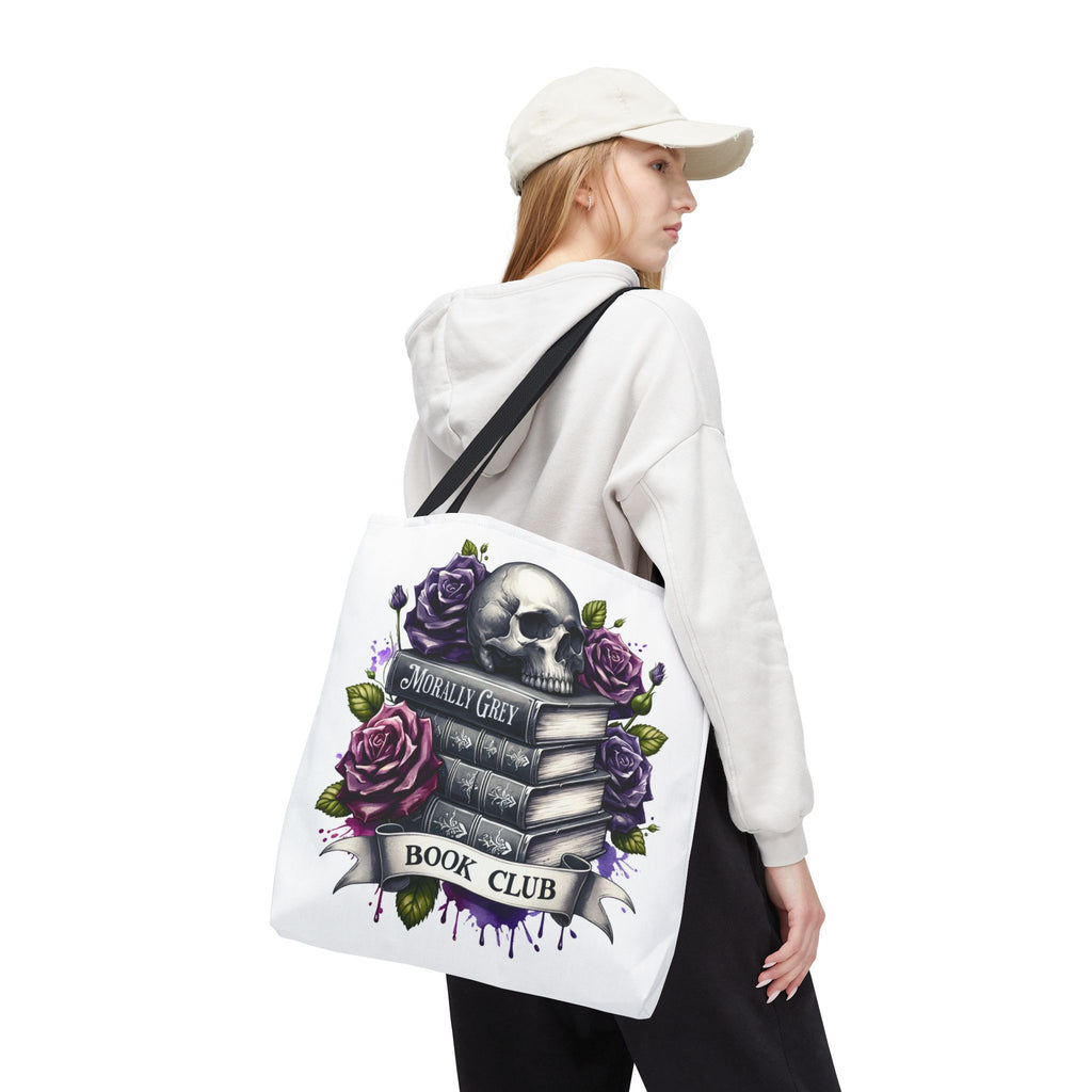 Book Tote Bag - Morally Grey Book Club Tote