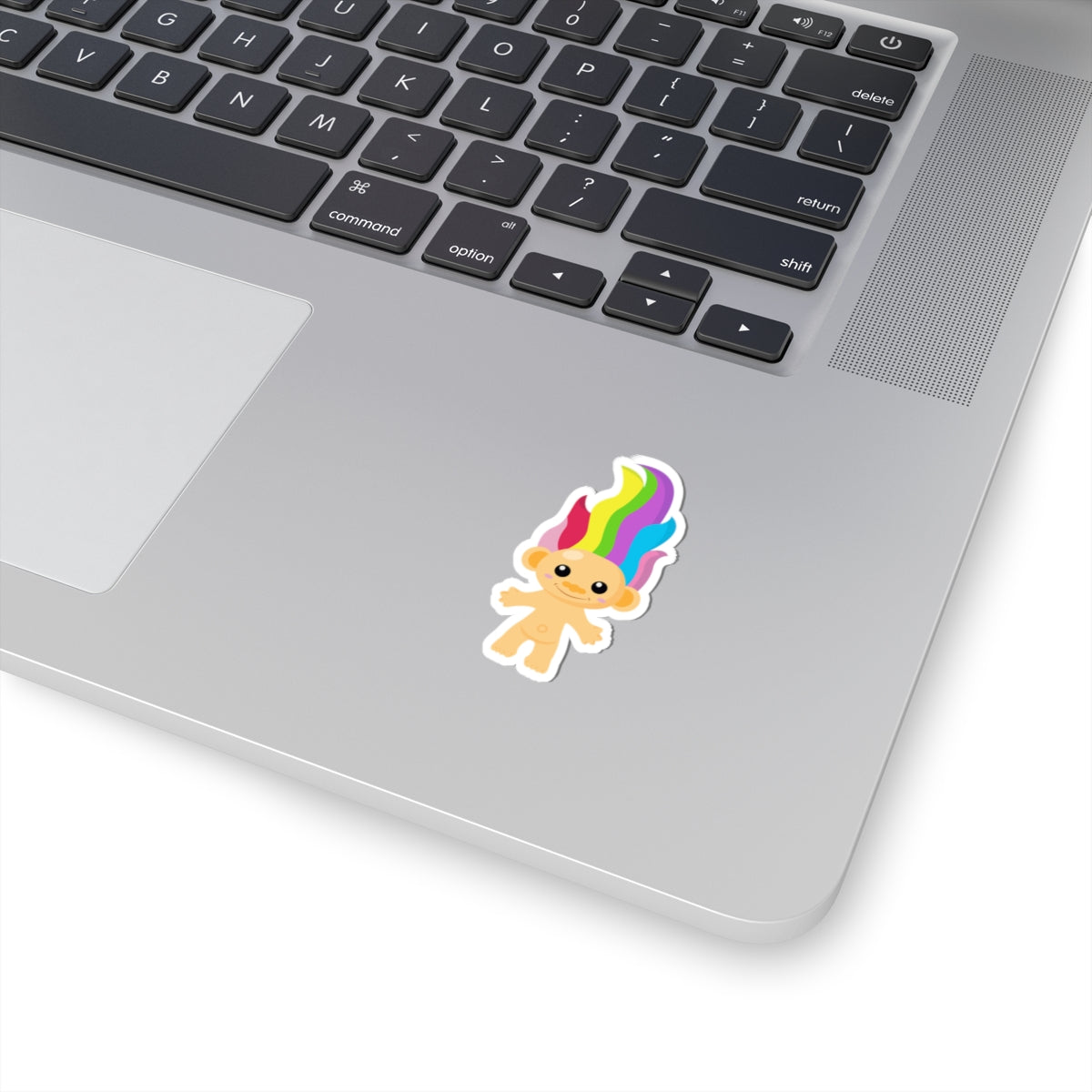 Colorful Troll Kiss-Cut Stickers, Fun Décor for Laptops, Journals, Kids' Parties, Gift for Friends, Bright Whimsical Design