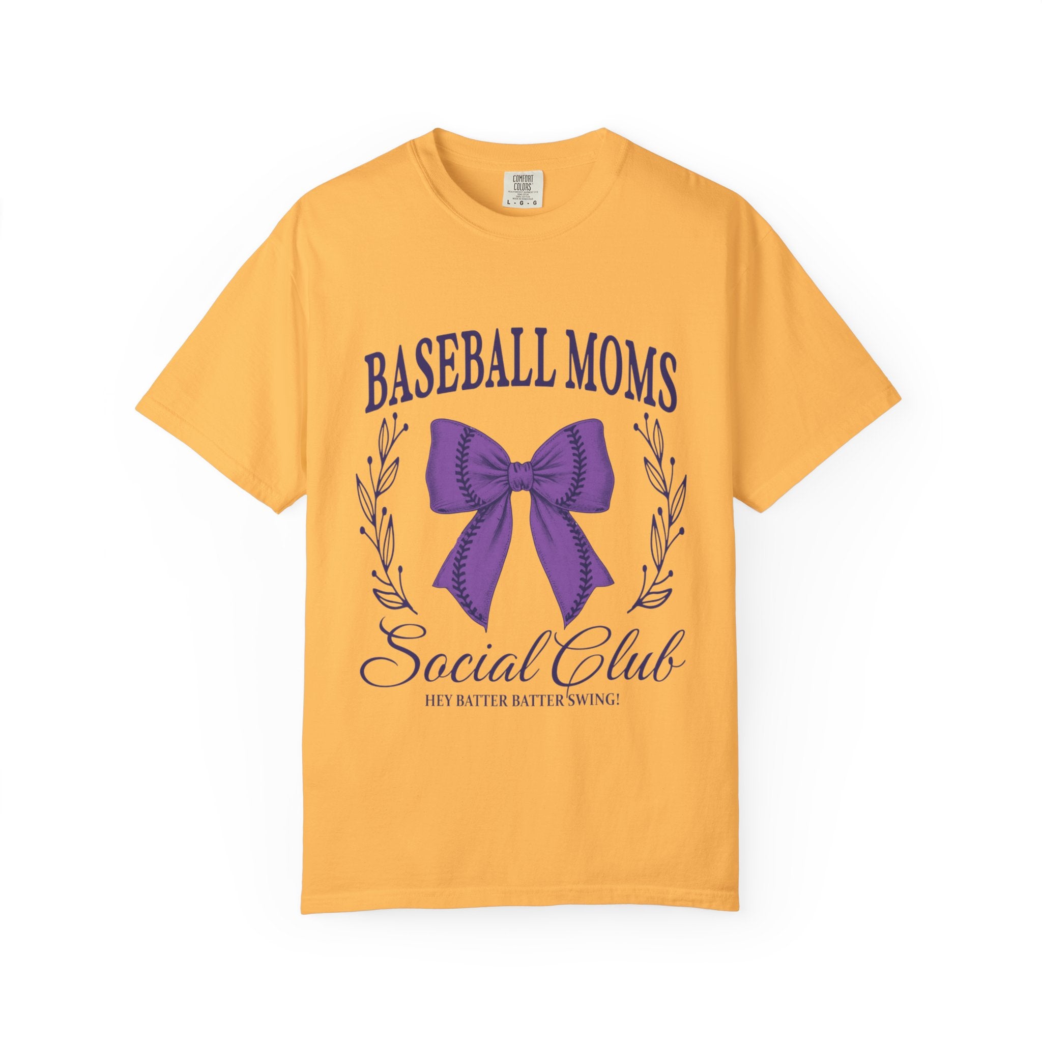 Baseball Moms Social Club T-Shirt, Unisex Tee for Baseball Lovers, Gifts for Moms, Sports Fan Apparel, Perfect for Game Day