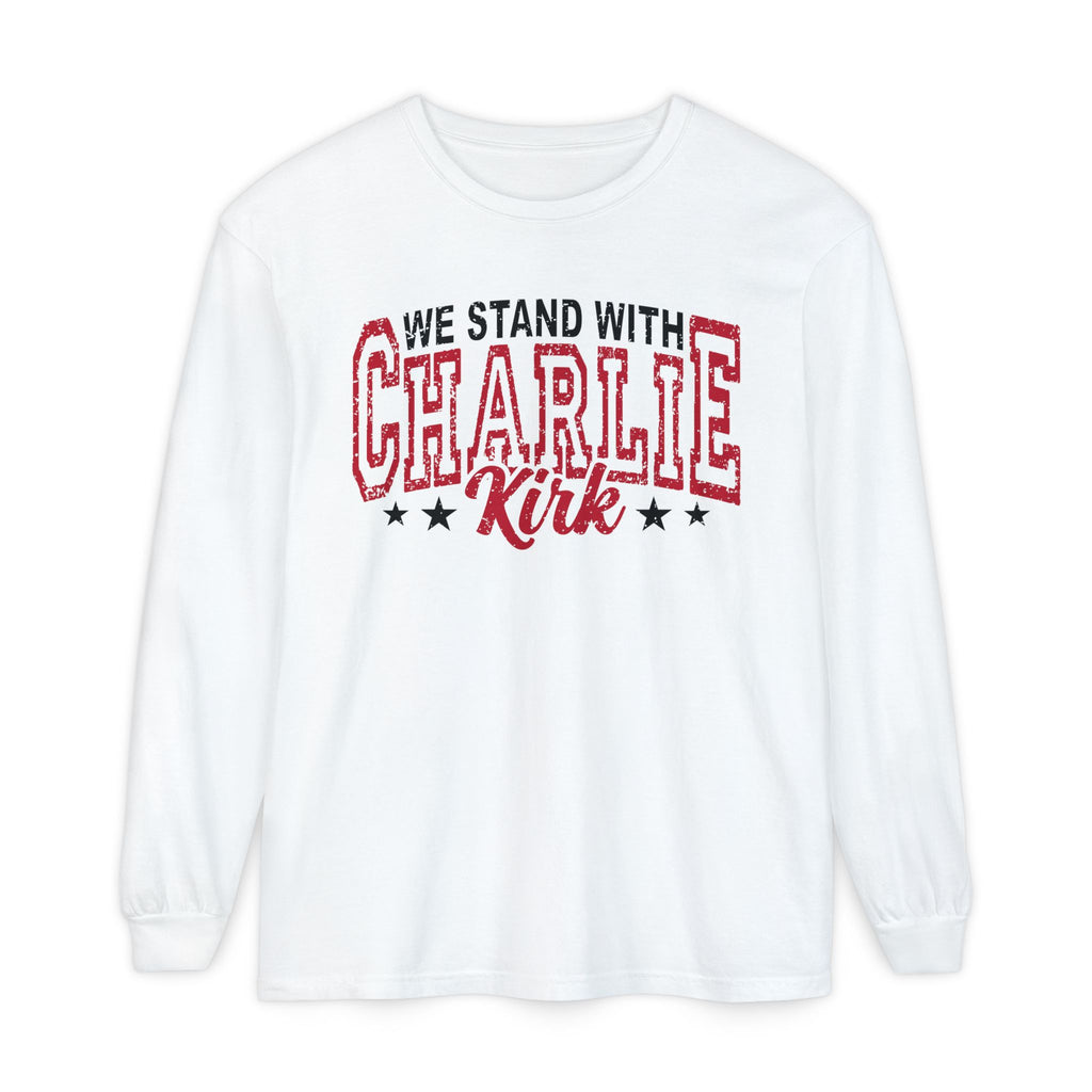 We stand with Charlie - long sleeve
