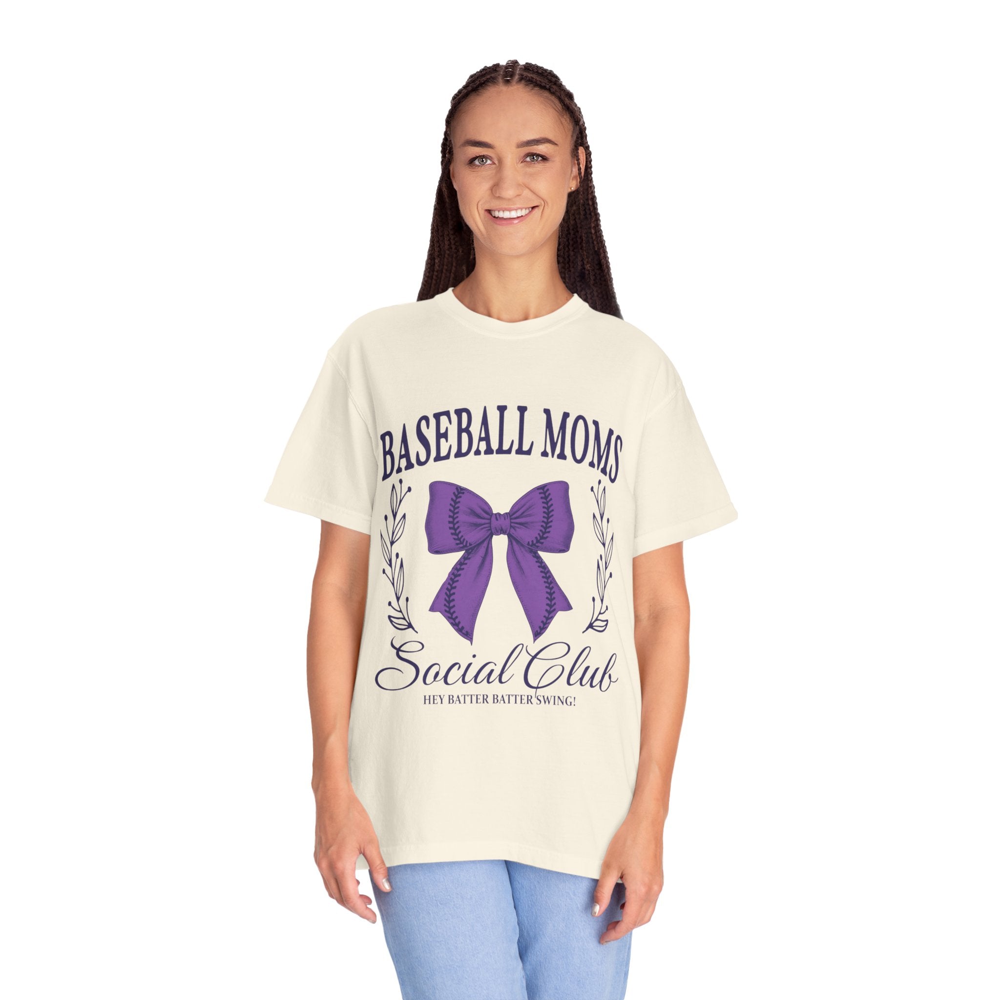 Baseball Moms Social Club T-Shirt, Unisex Tee for Baseball Lovers, Gifts for Moms, Sports Fan Apparel, Perfect for Game Day