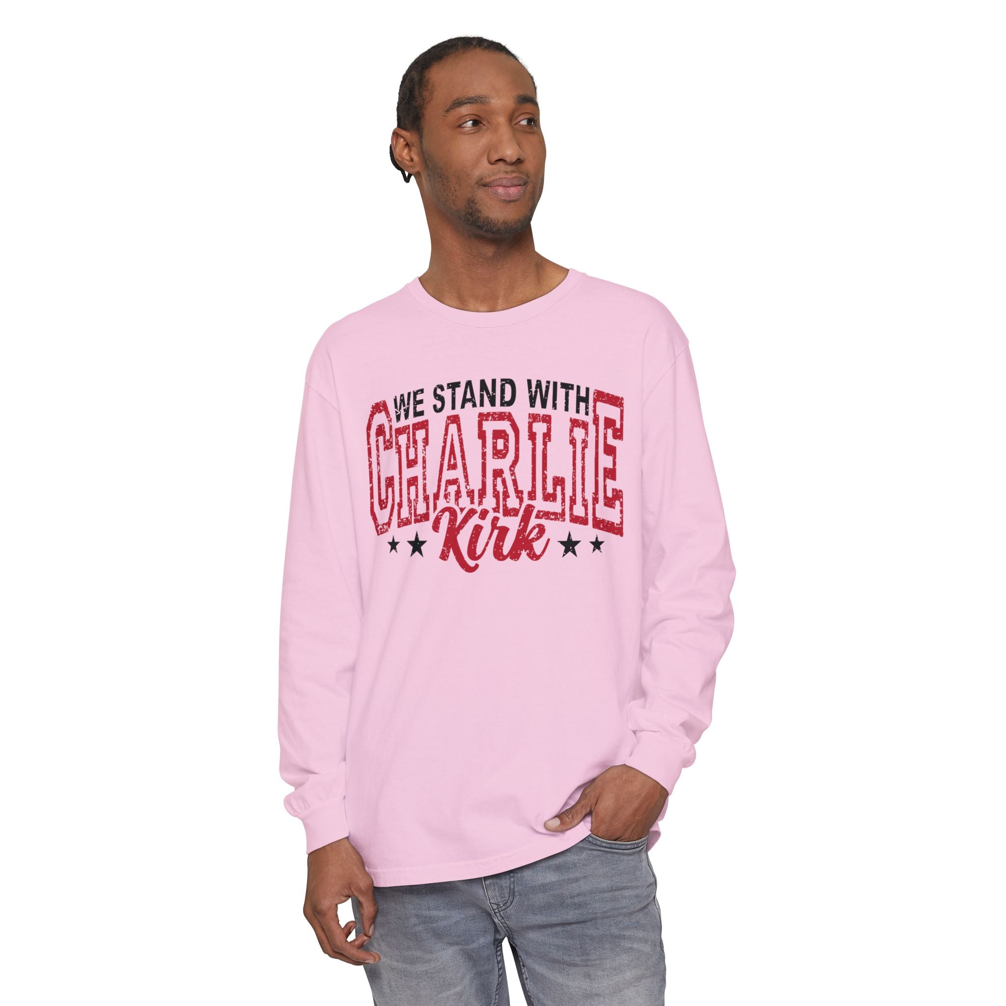We stand with Charlie - long sleeve