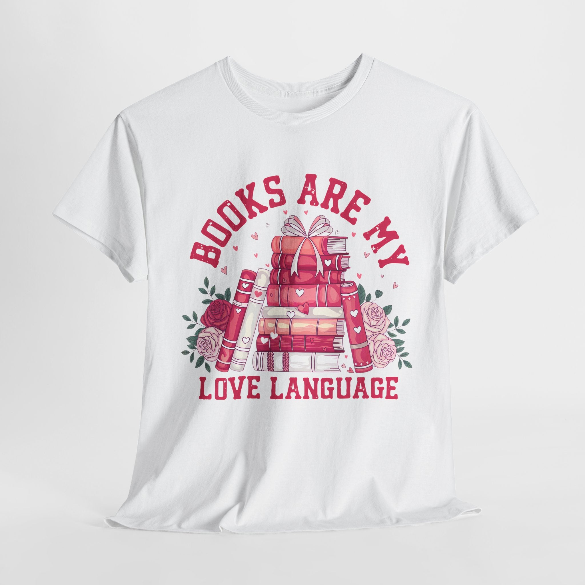 Books are my love language t-shirt