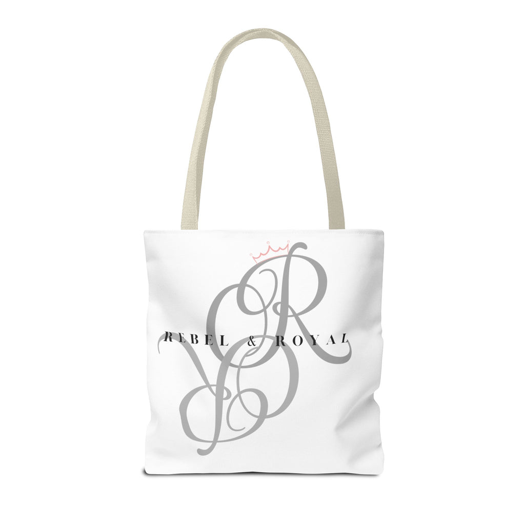 Chic Tote Bag - 'Rebel & Royal' - Stylish Carryall for Fashion Lovers, Travel, Minimalist Design, Gifts for Her