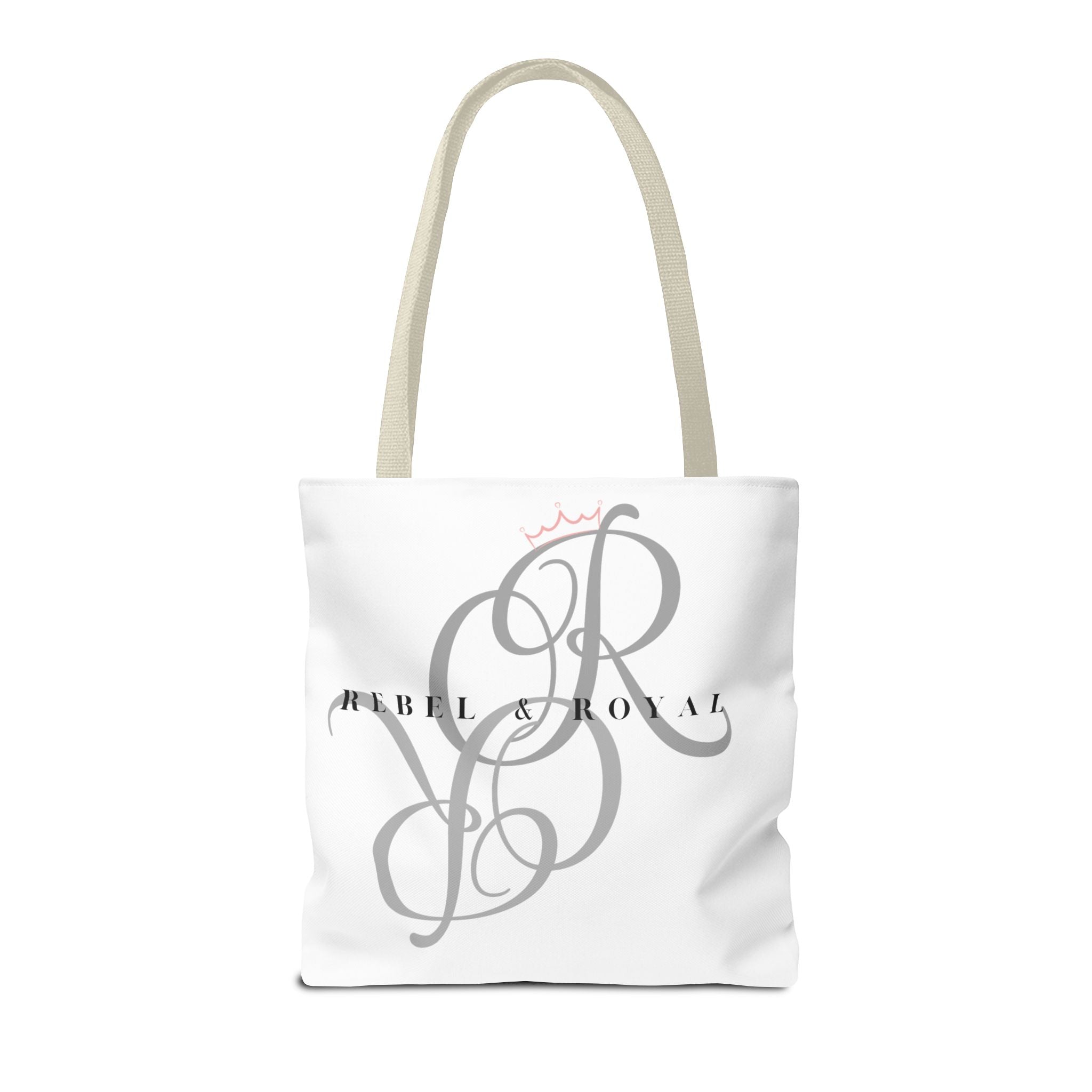 Chic Tote Bag - 'Rebel & Royal' - Stylish Carryall for Fashion Lovers, Travel, Minimalist Design, Gifts for Her