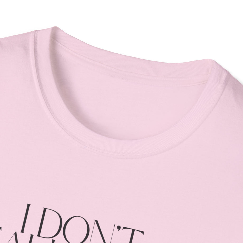 Unisex T-Shirt, JD Vance Quote I really don't care Margaret, Funny Graphic Tee, Sarcastic Shirt, Novelty Top, Gift for Men Women