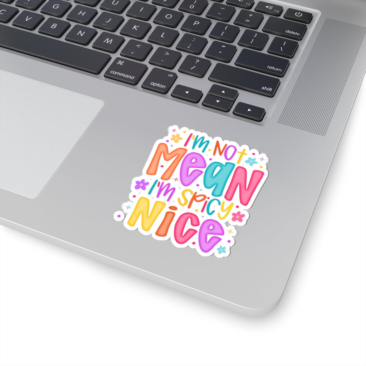 Colorful Spicy Nice Stickers, Vibrant Kiss-Cut Stickers for Laptops, Decals for Water Bottles, Fun Gift for Friends, Cute Office Decor