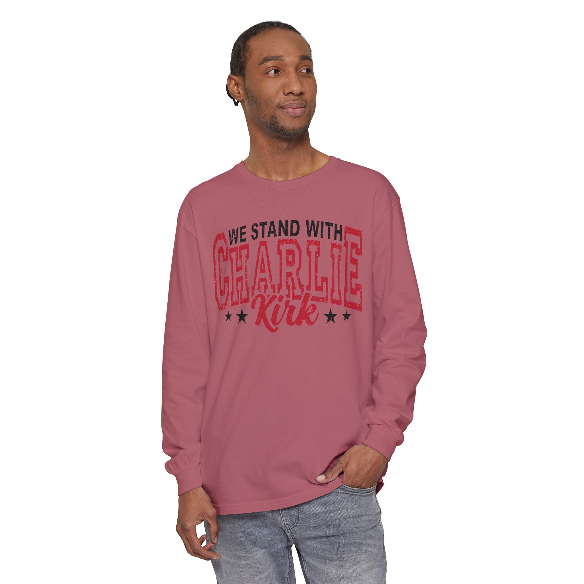 We stand with Charlie - long sleeve