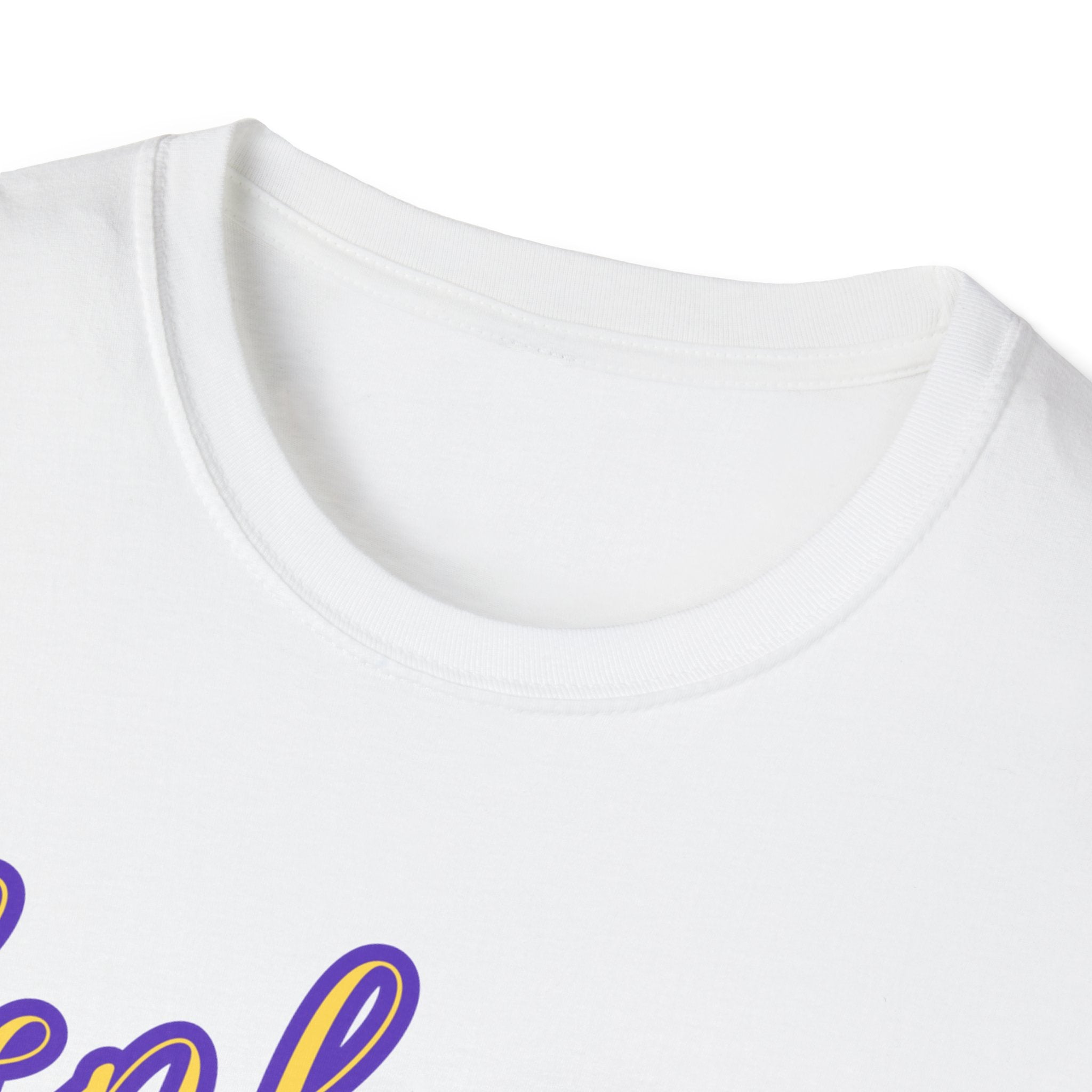 Denham Springs Yellow Jackets Baseball Unisex Softstyle T-Shirt, Sports Team Tee, School Spirit Shirt, Baseball Fan Gift, Athletic Apparel