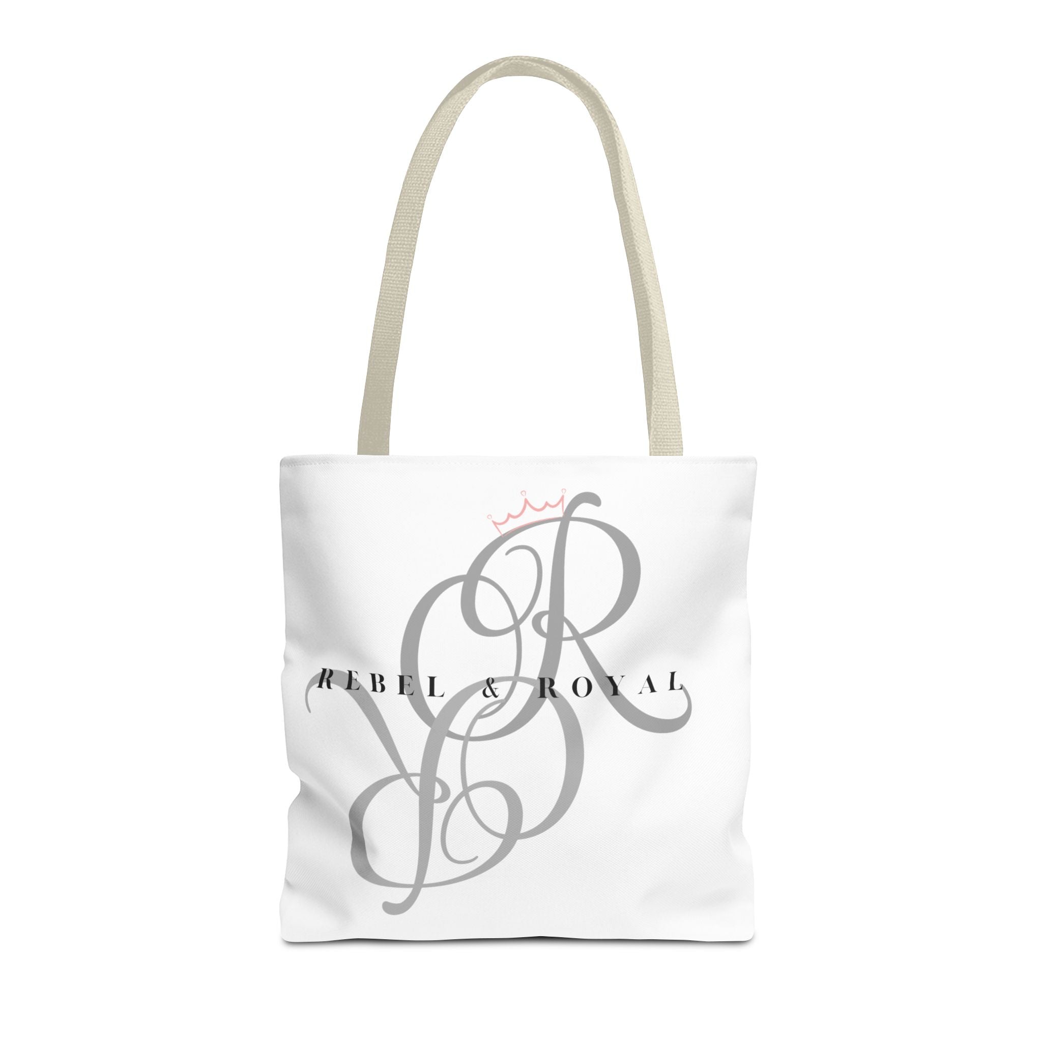 Chic Tote Bag - 'Rebel & Royal' - Stylish Carryall for Fashion Lovers, Travel, Minimalist Design, Gifts for Her