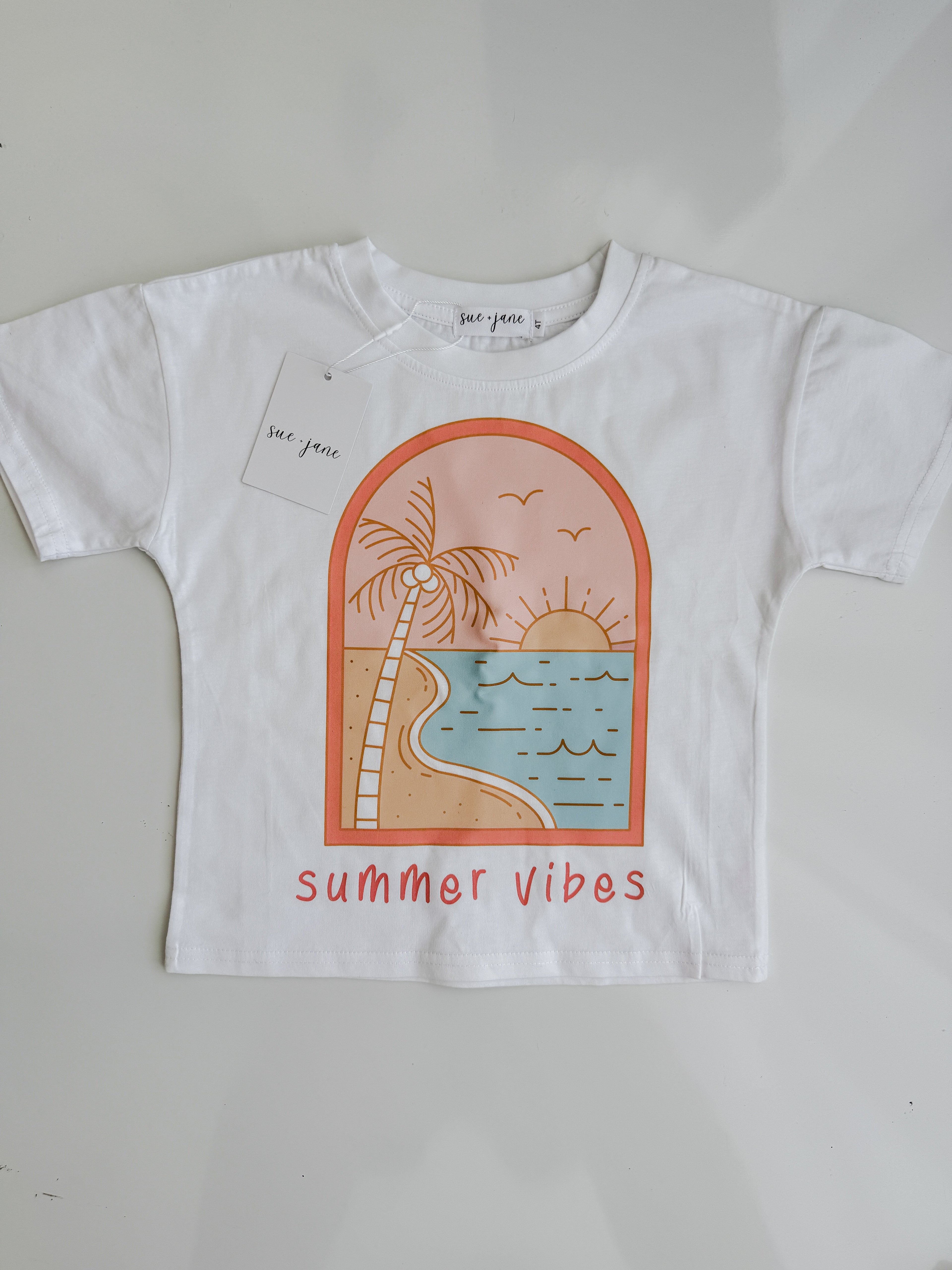 Summer Vibes Organic Cotton T-shirt