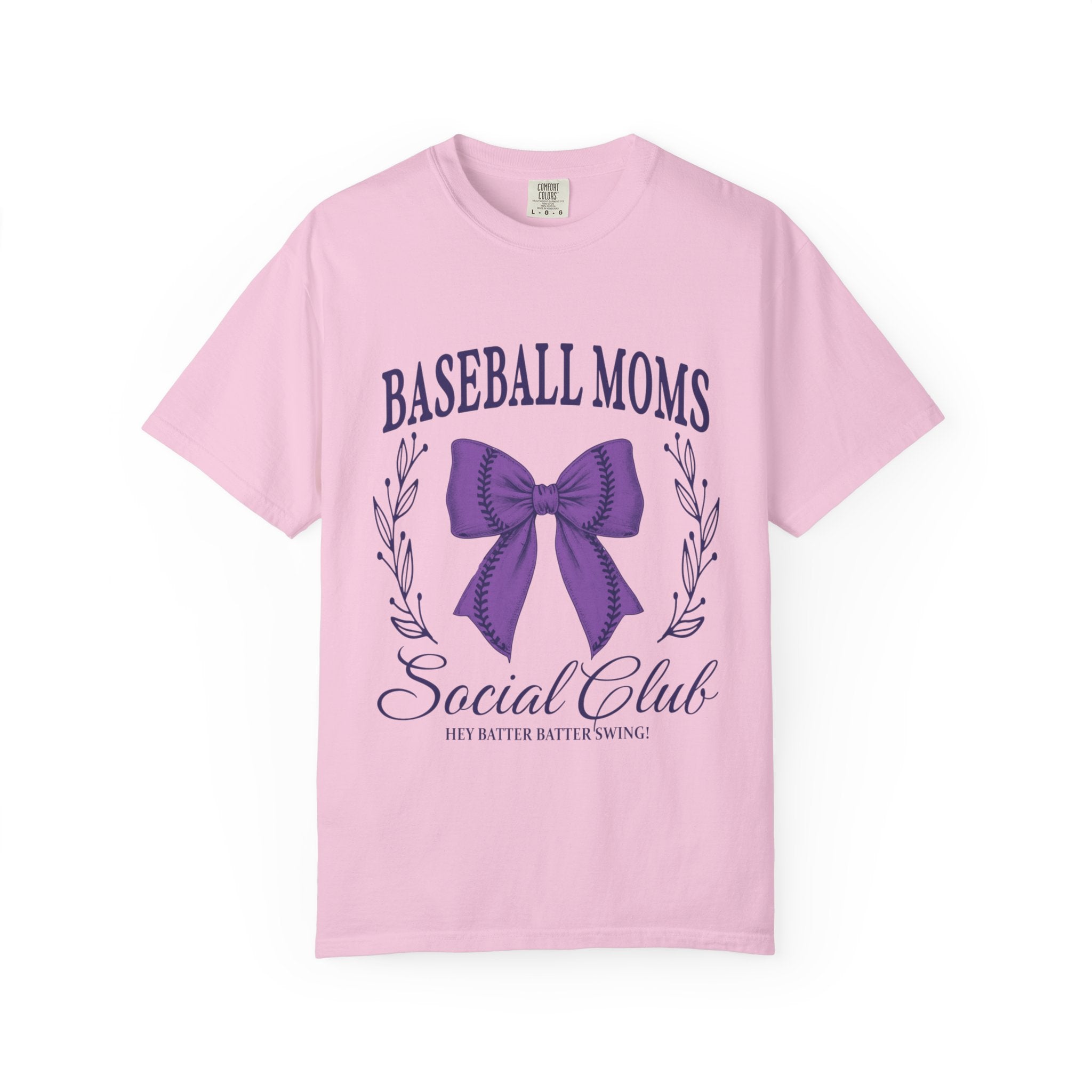 Baseball Moms Social Club T-Shirt, Unisex Tee for Baseball Lovers, Gifts for Moms, Sports Fan Apparel, Perfect for Game Day