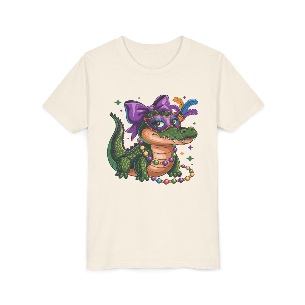 Mardi Gras Gator kids shirt