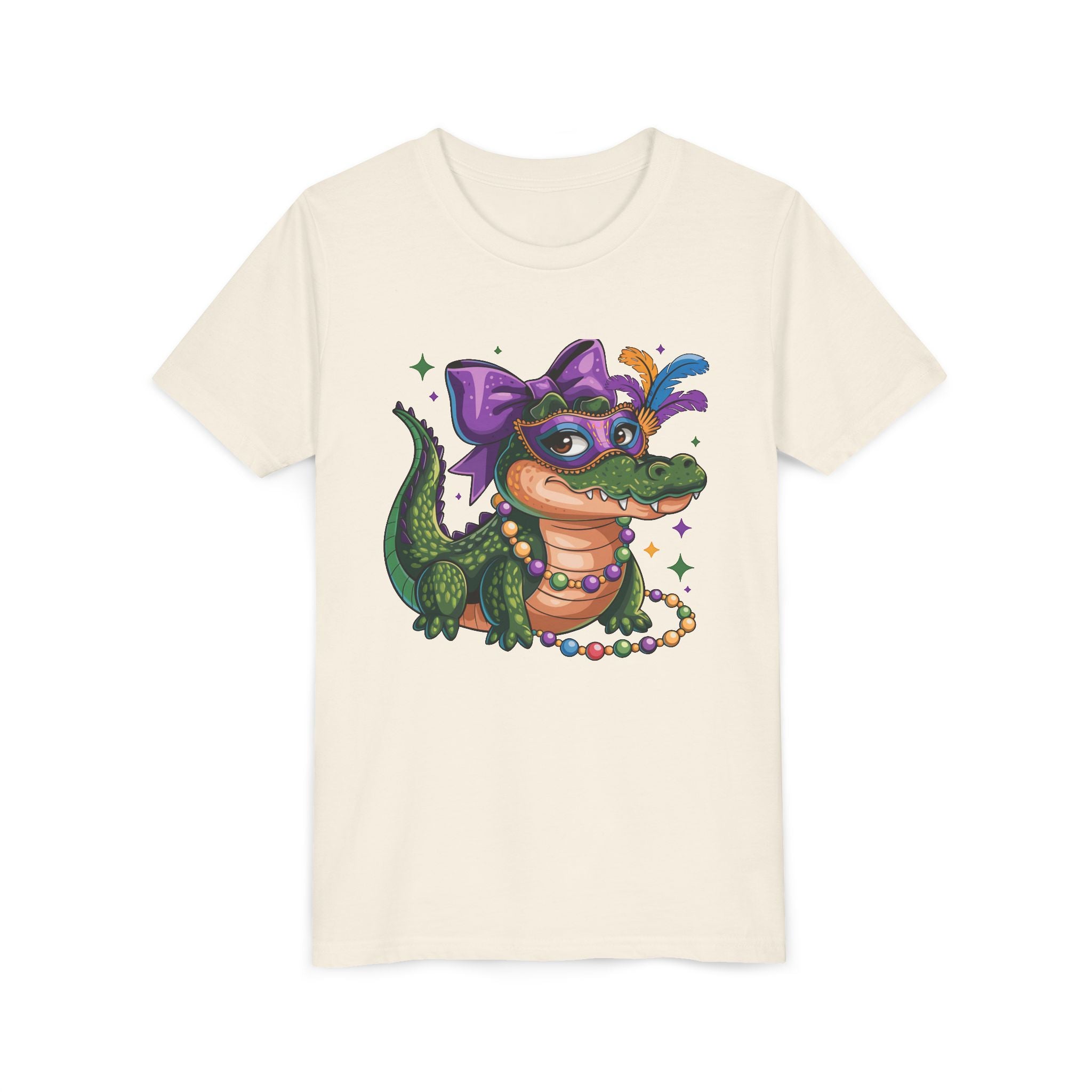 Mardi Gras Gator kids shirt