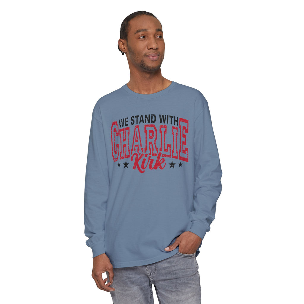 We stand with Charlie - long sleeve