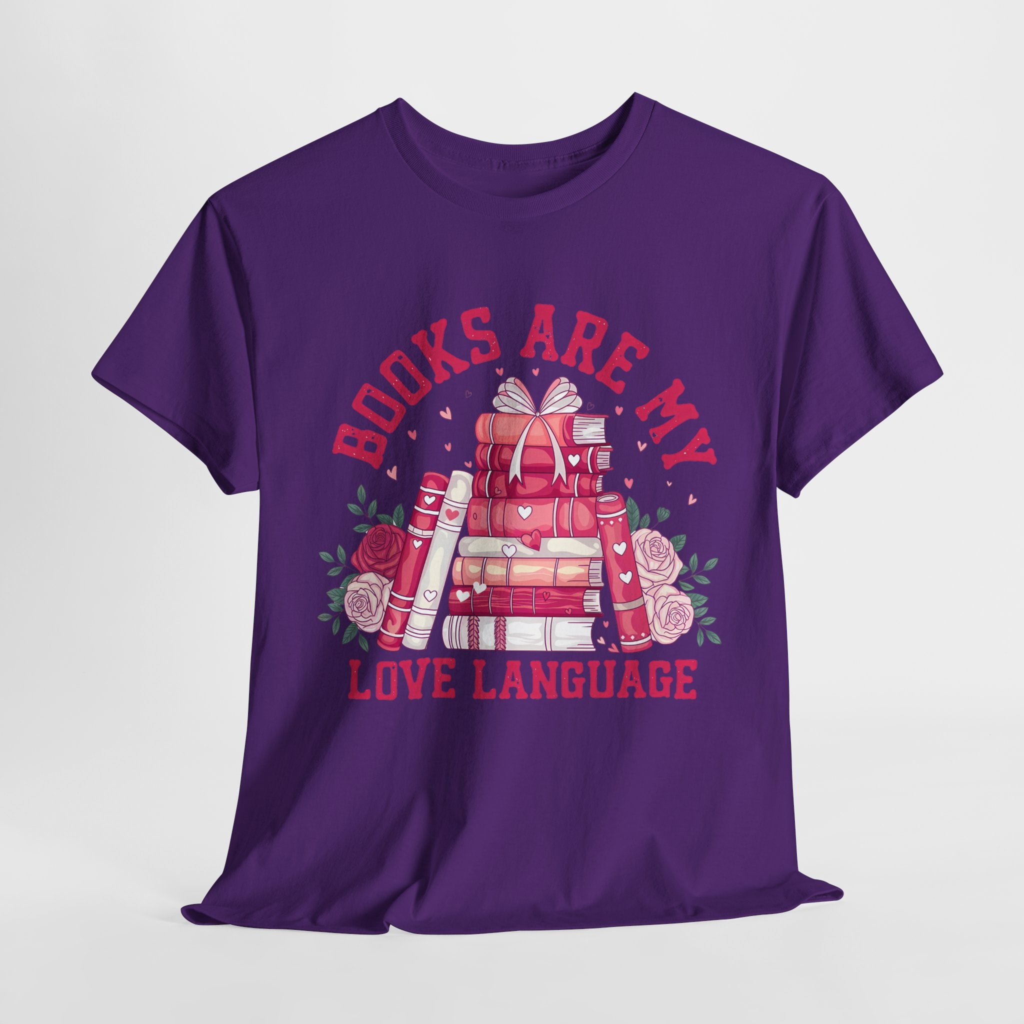 Books are my love language t-shirt