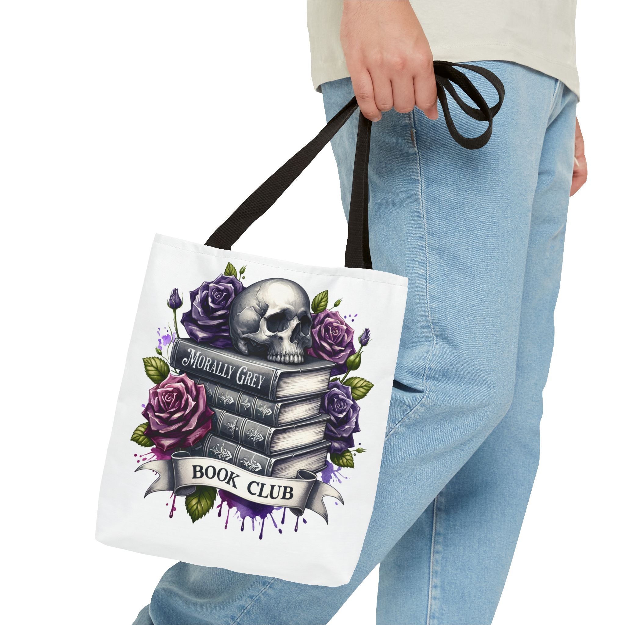 Book Tote Bag - Morally Grey Book Club Tote