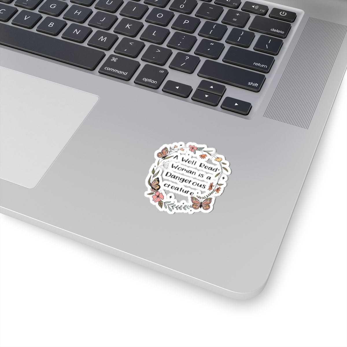 Empowering Literary Stickers | A Well Read Woman is a Dangerous Creature, Book Lover Gift, Journal Decor, Laptop Stickers
