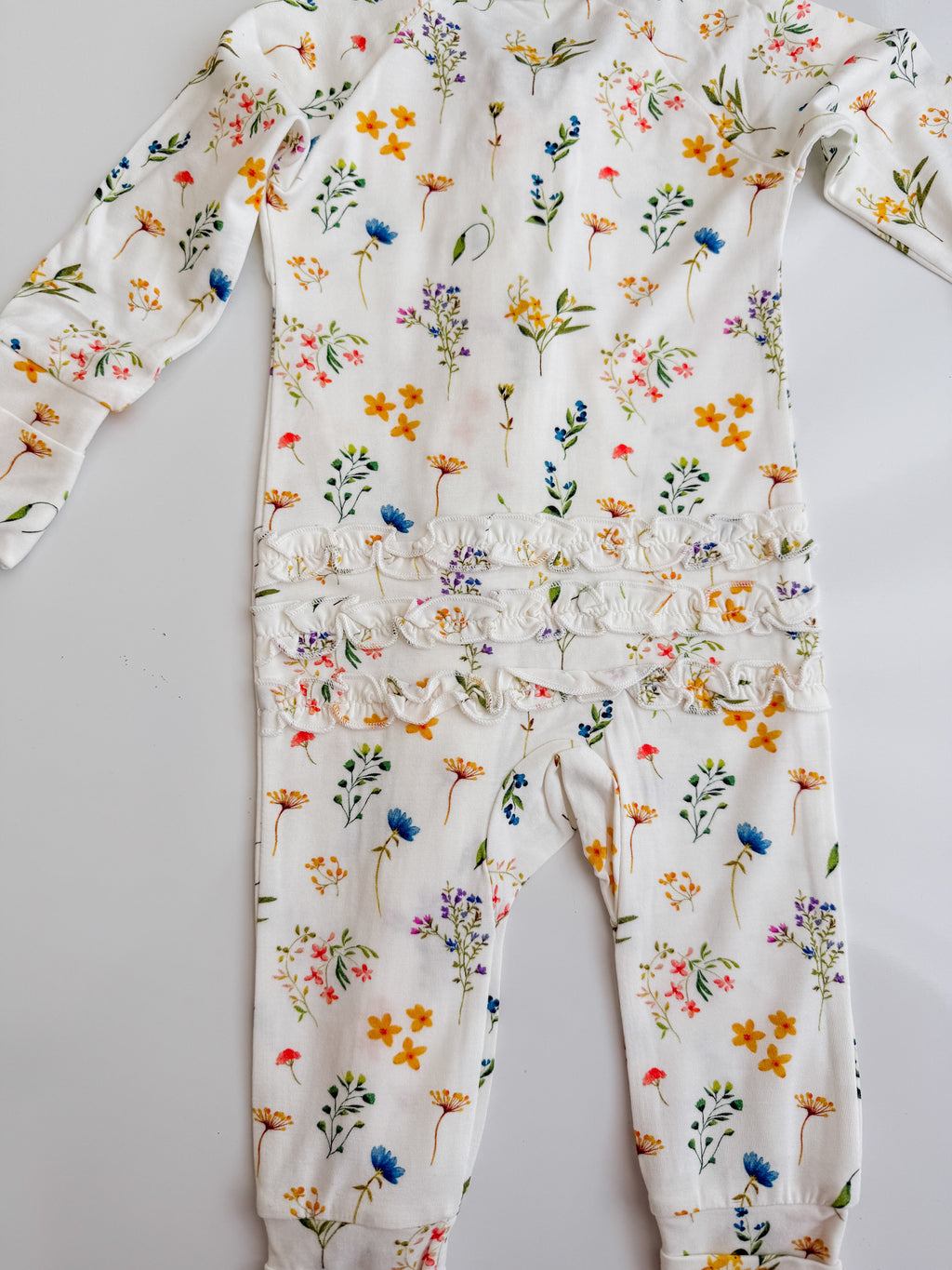 You Grow Girl Ruffle Bamboo Zippy