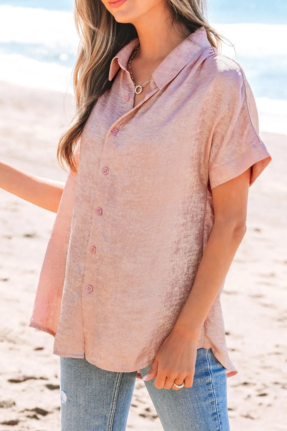 Button Down Short Sleeve Shirt