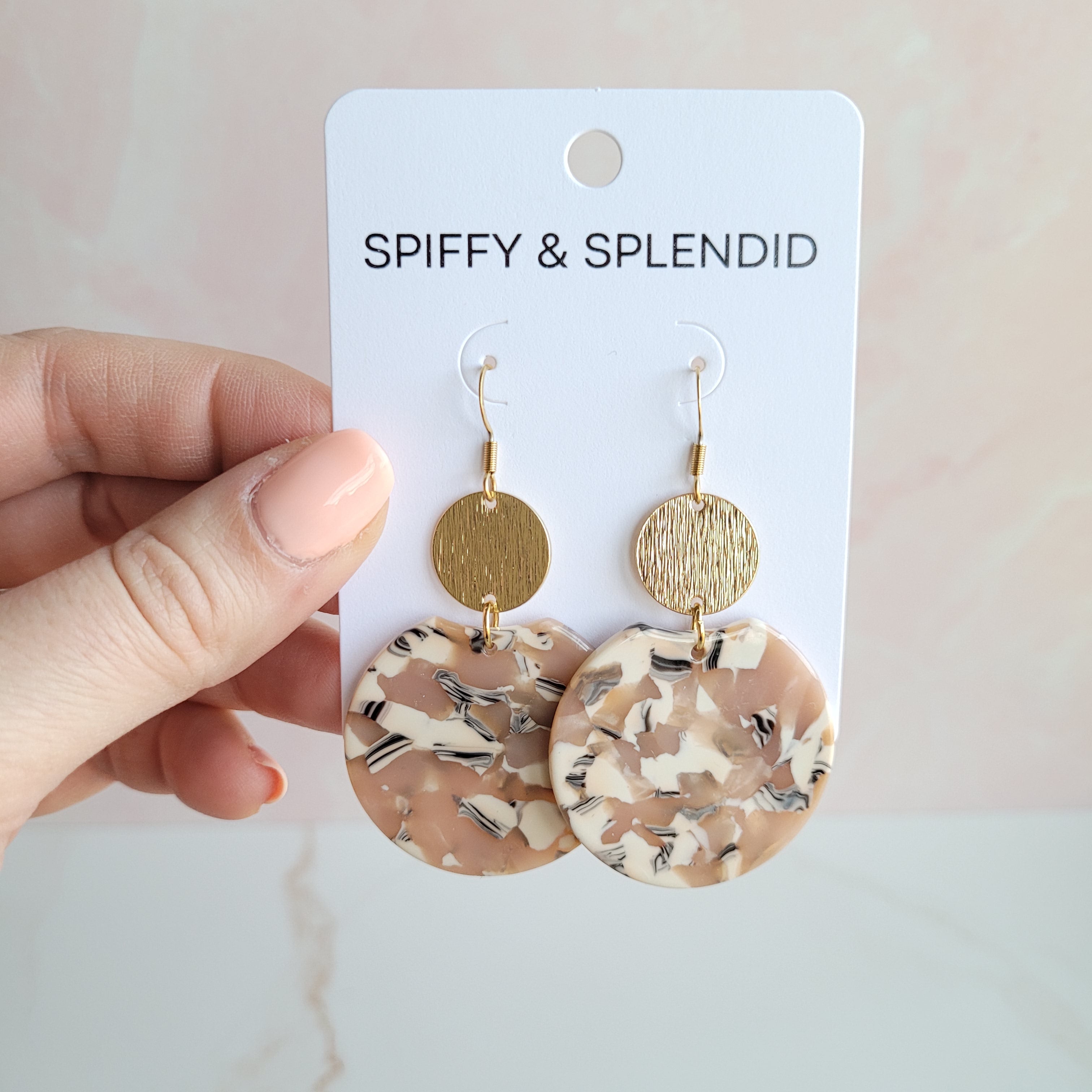 Zoey Earrings - Sandstone