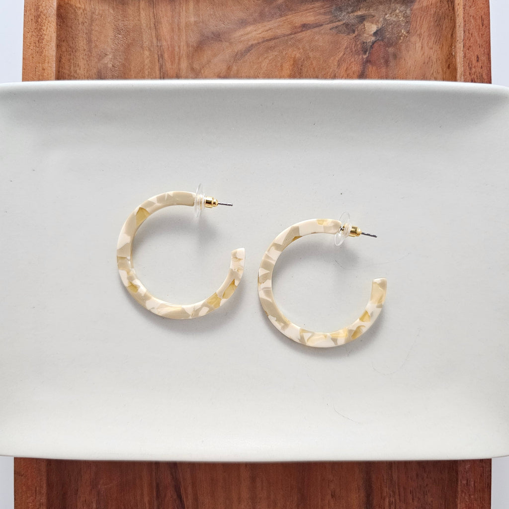 Camy Hoops - Daffodil