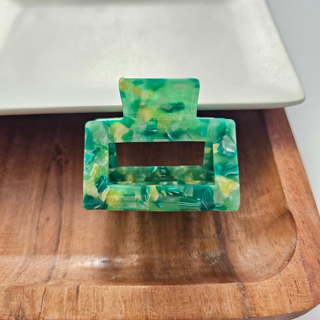 Carly Hair Claw - Green