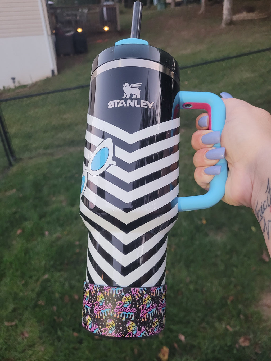 Metallic Barbie Silicone Boot Bumper Sleeve