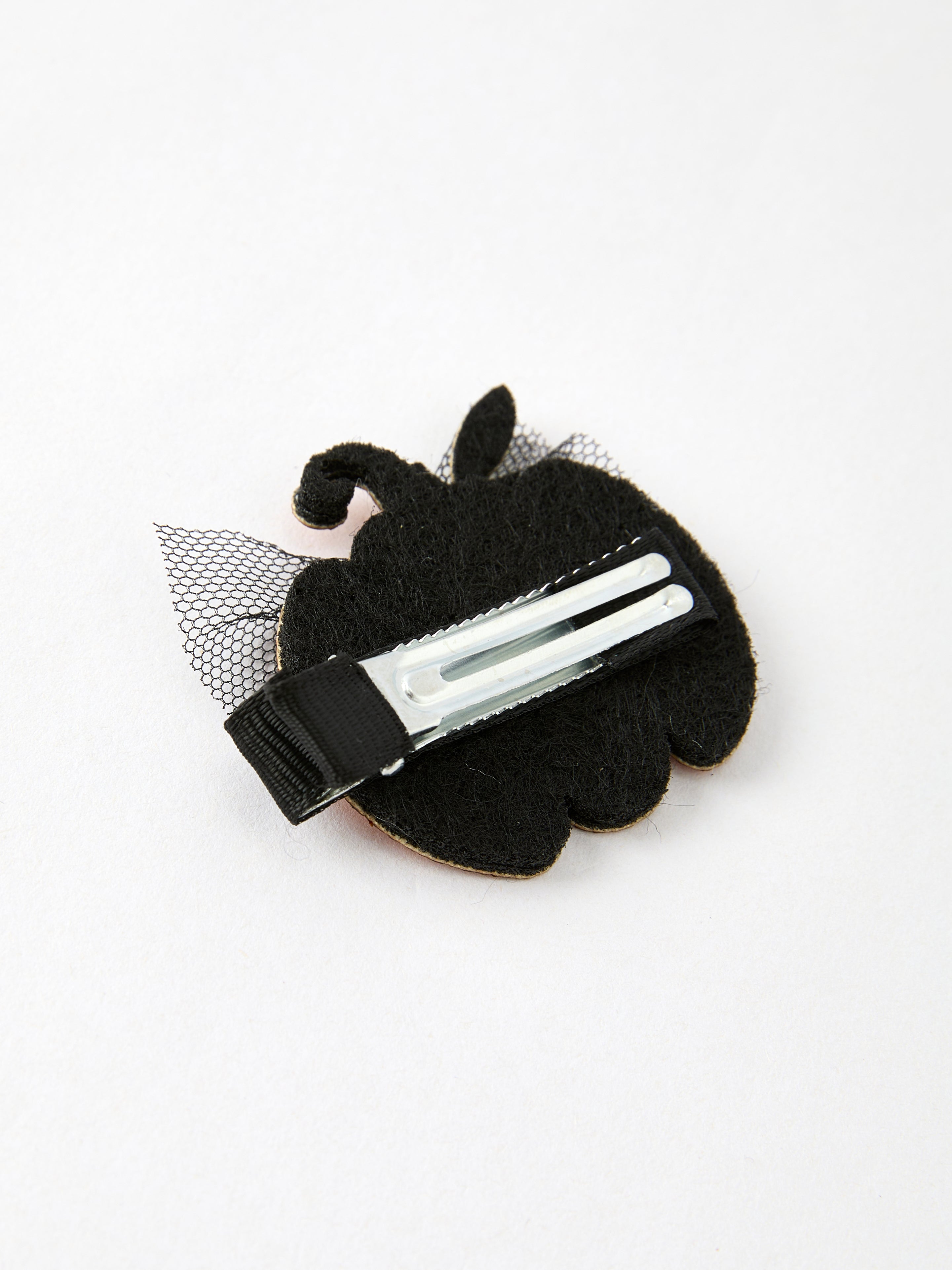 Halloween Sparkling Pumpkin Hair Clip