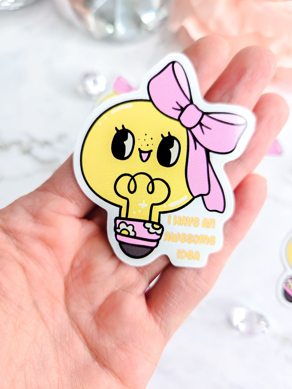 I have an awesome idea sticker