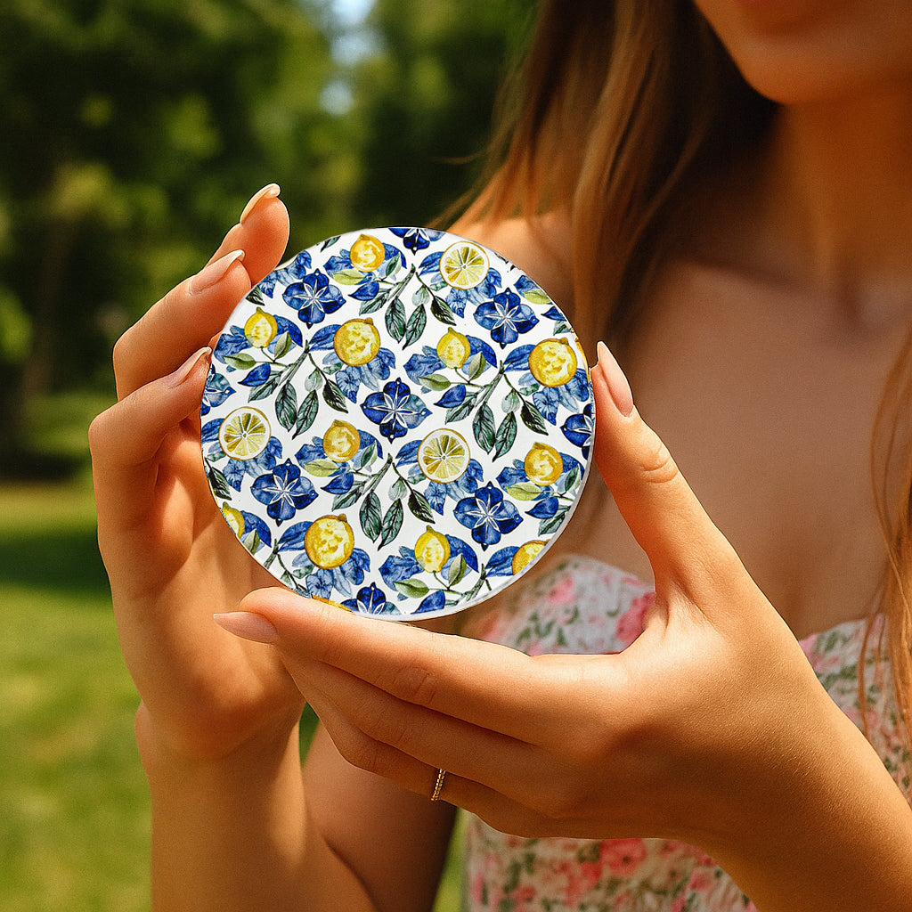Mediterranean Lemon Coasters