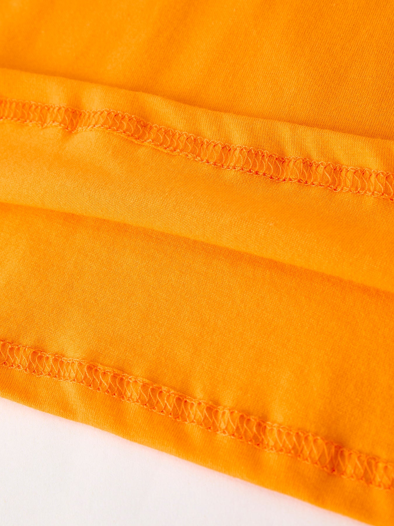 Fall Halloween Orange Embroidery Smocking Boys Set