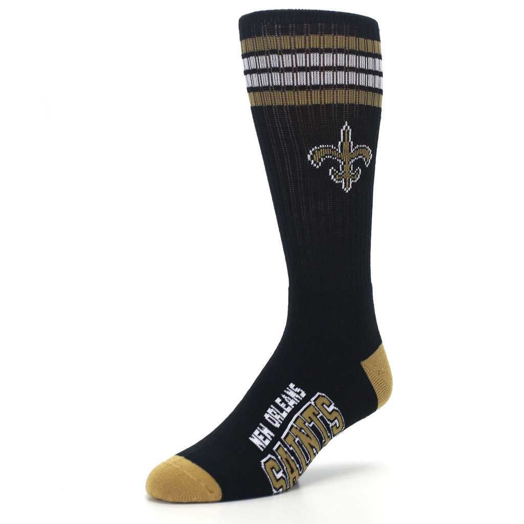 New Orleans Saints Socks - Men's Athletic Crew Socks