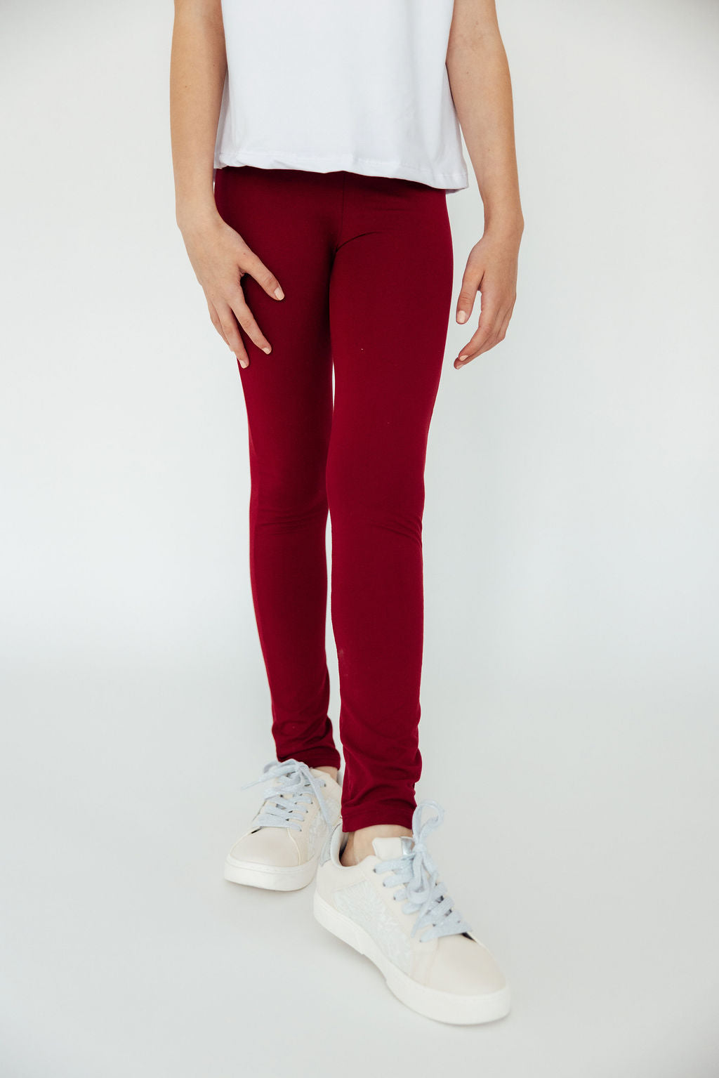 Burgundy Leggings