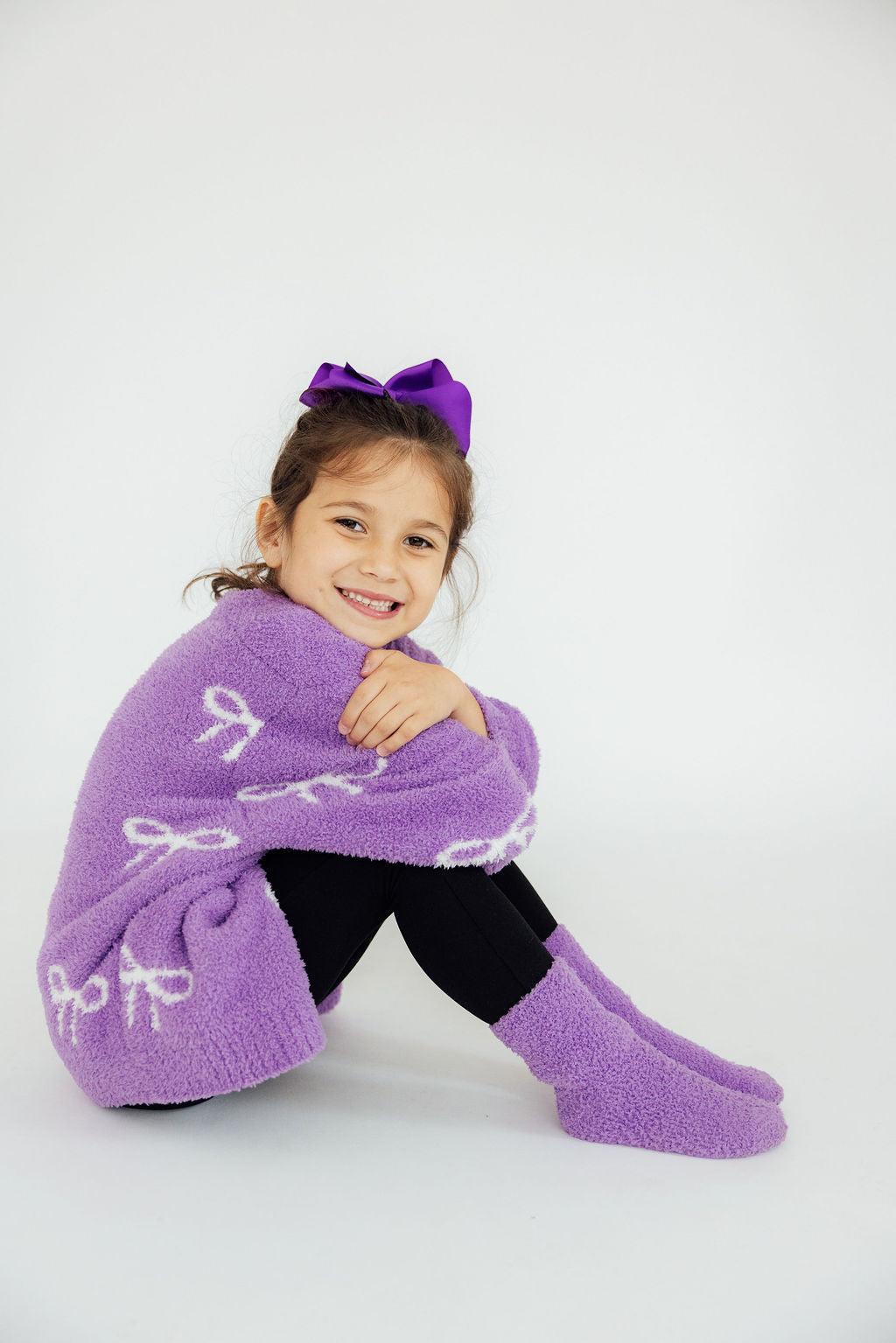 Lilac Cozy Socks
