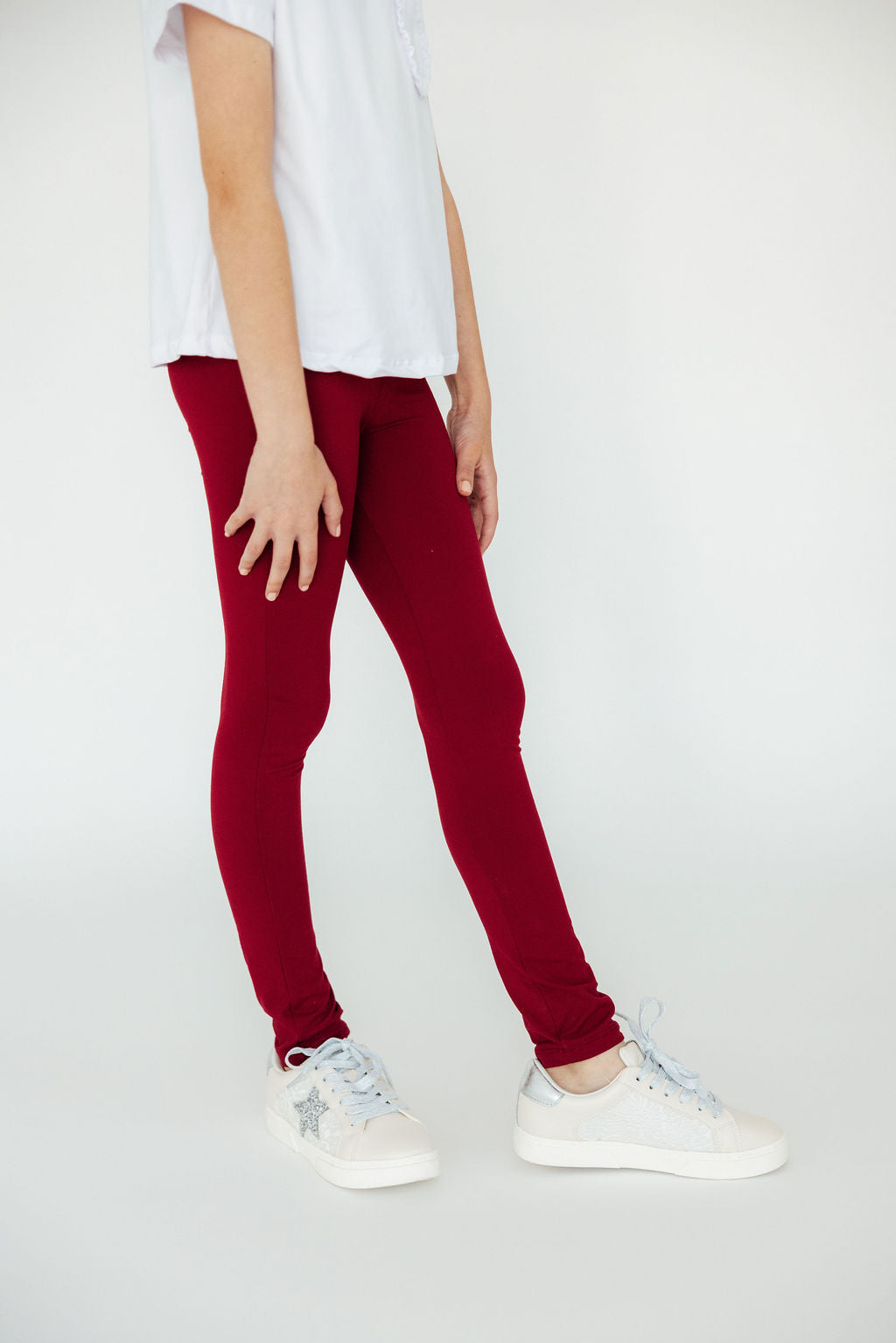 Burgundy Leggings