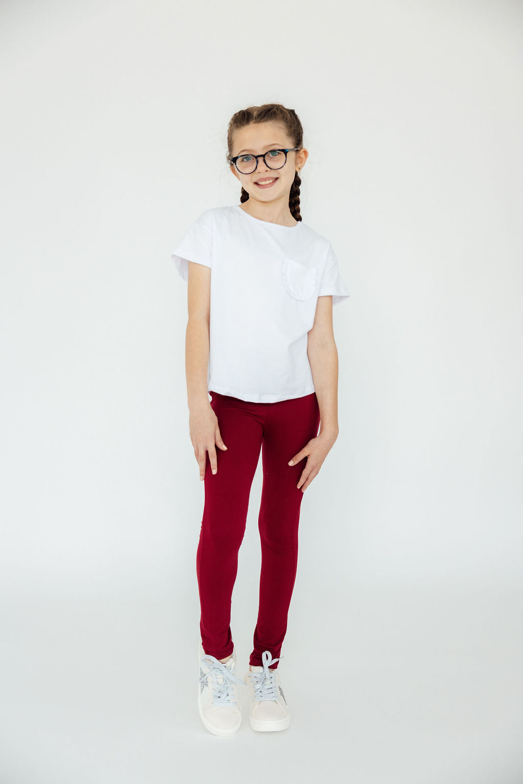 Burgundy Leggings