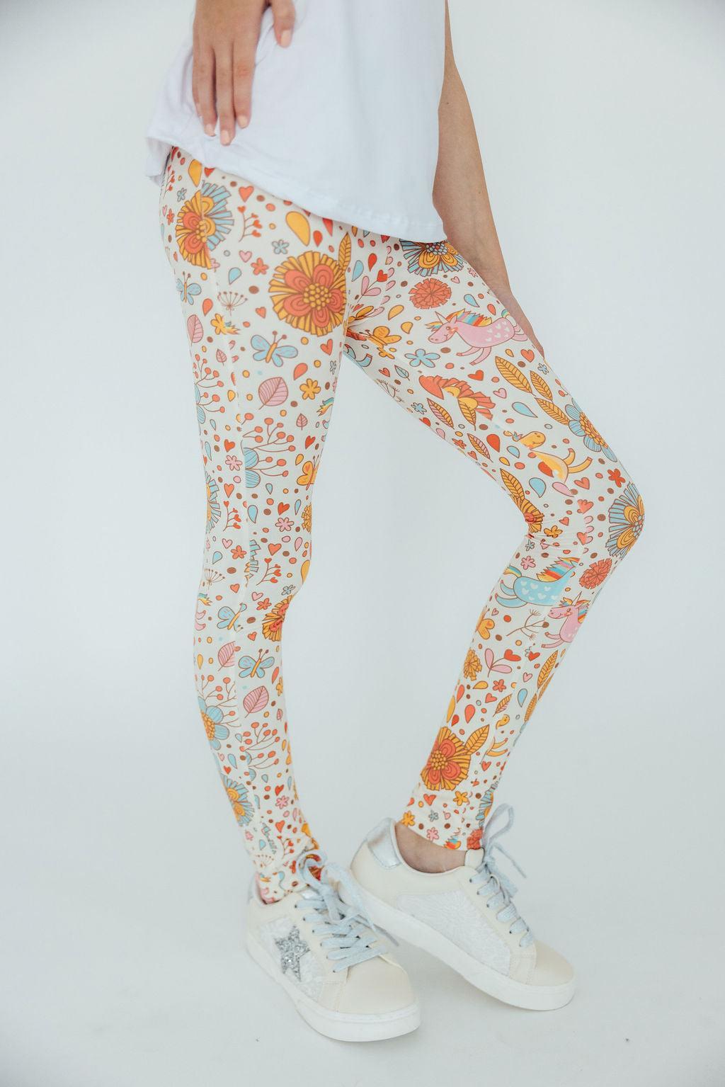 Retro Unicorns Leggings