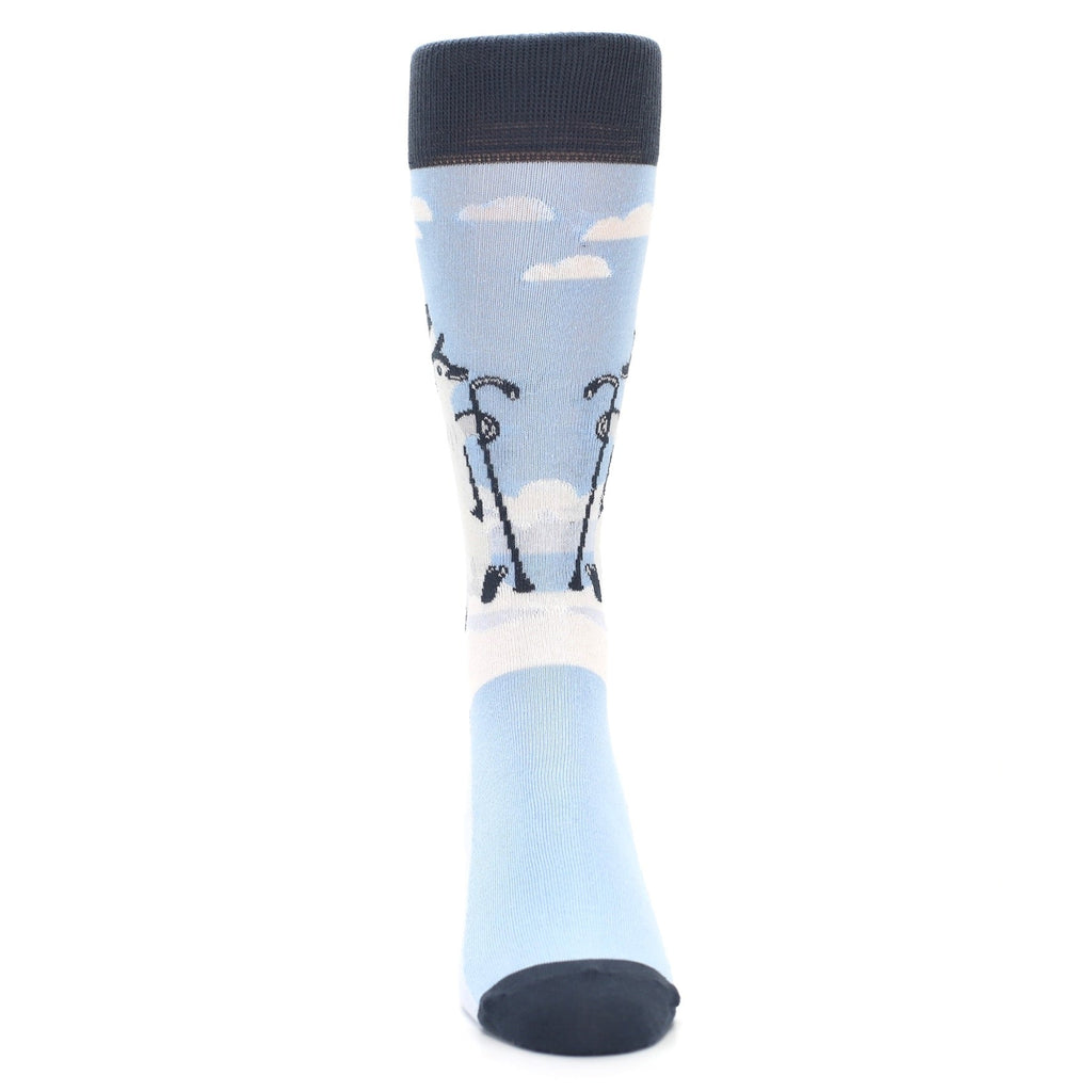 Slick Penguin Socks - Men's Novelty Dress Socks