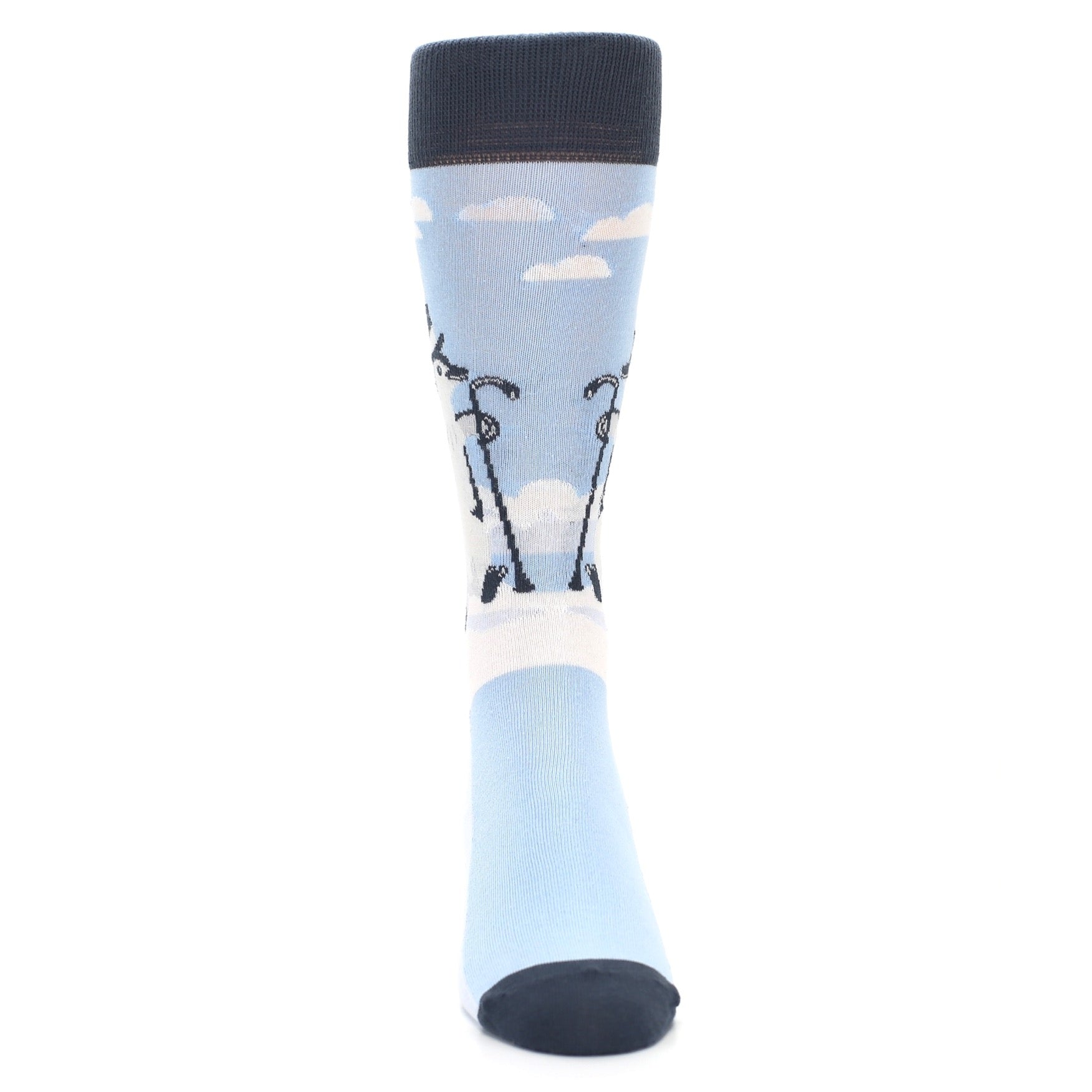 Slick Penguin Socks - Men's Novelty Dress Socks