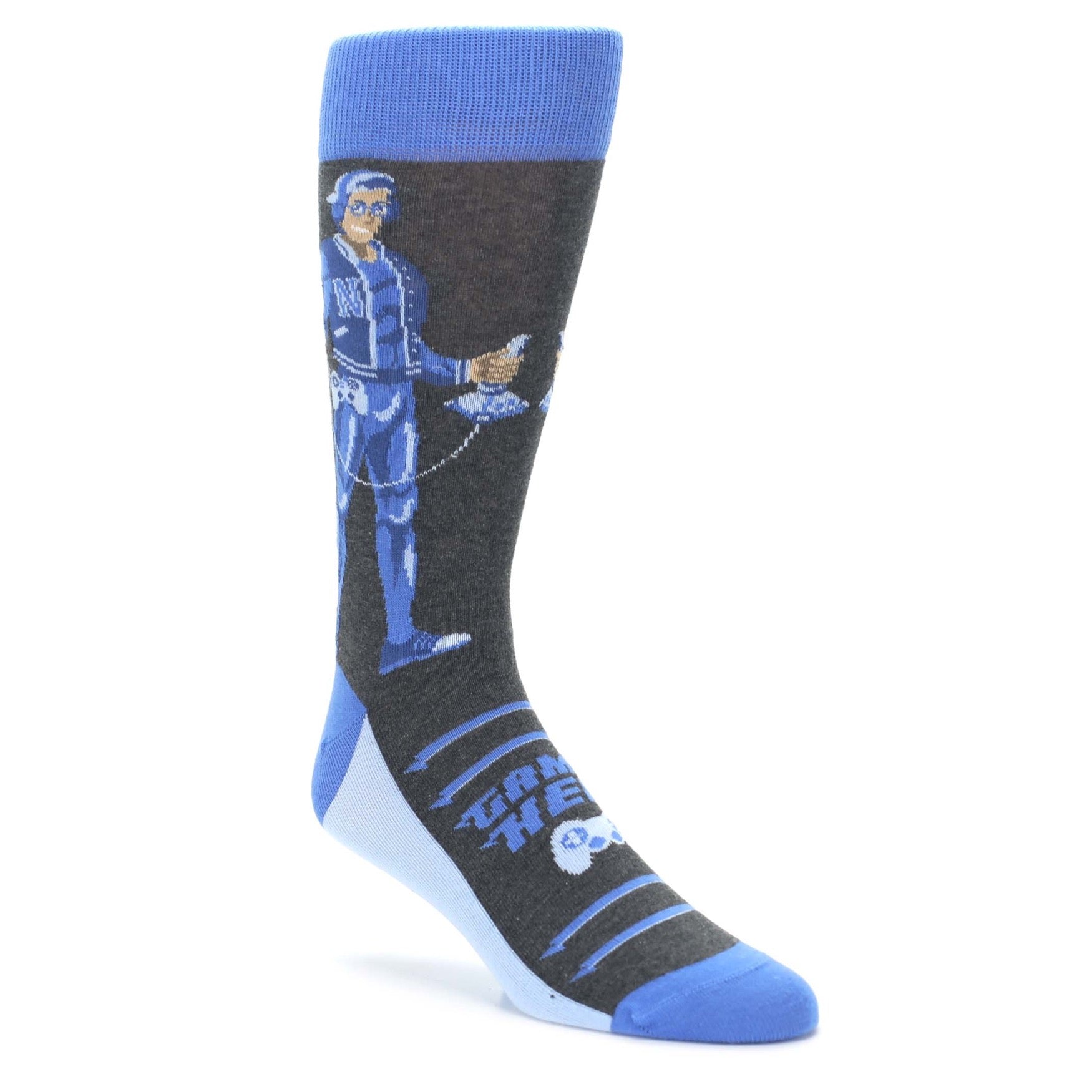 Video Game Socks - Men's Novelty Dress Socks