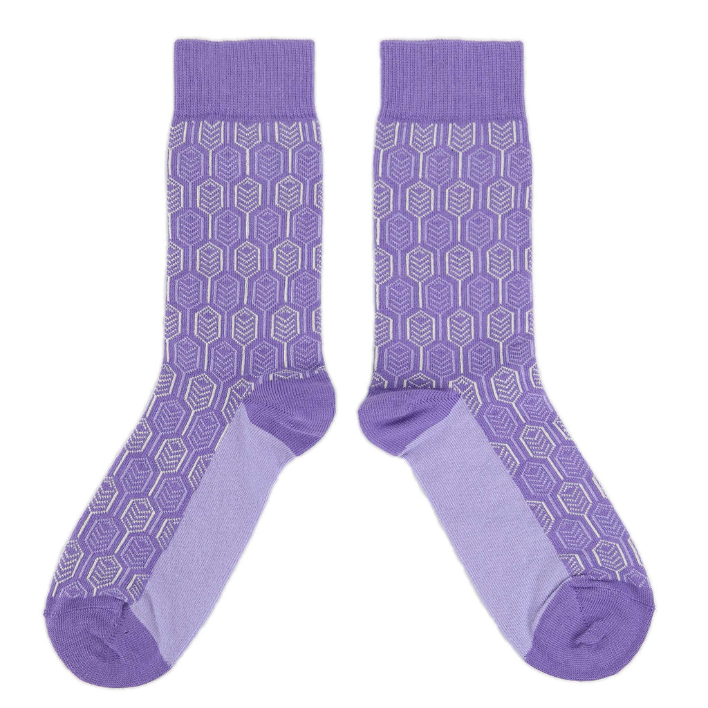 Purple Feather Optics Women's Dress Socks