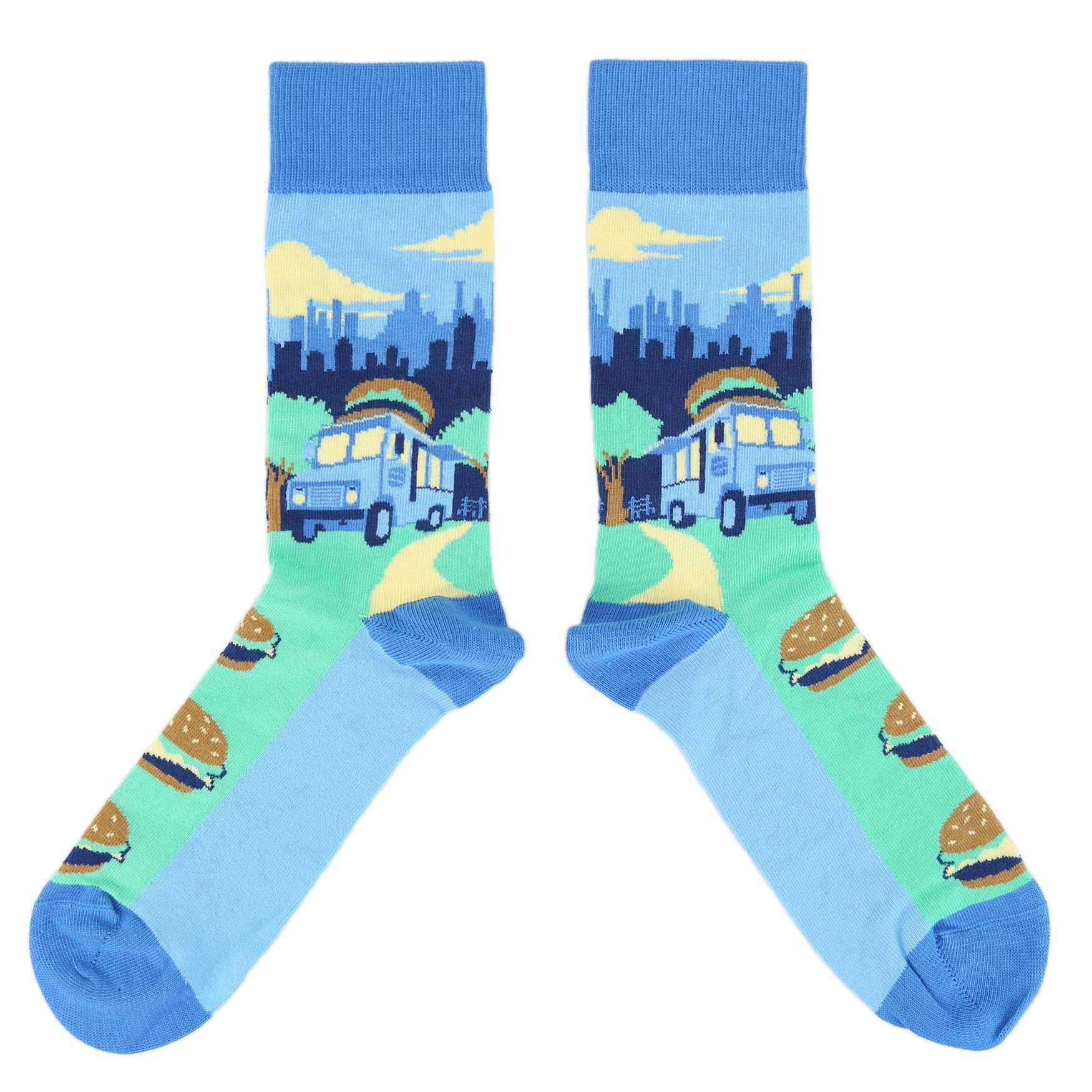 Food Truck Socks - Men's Dress Socks