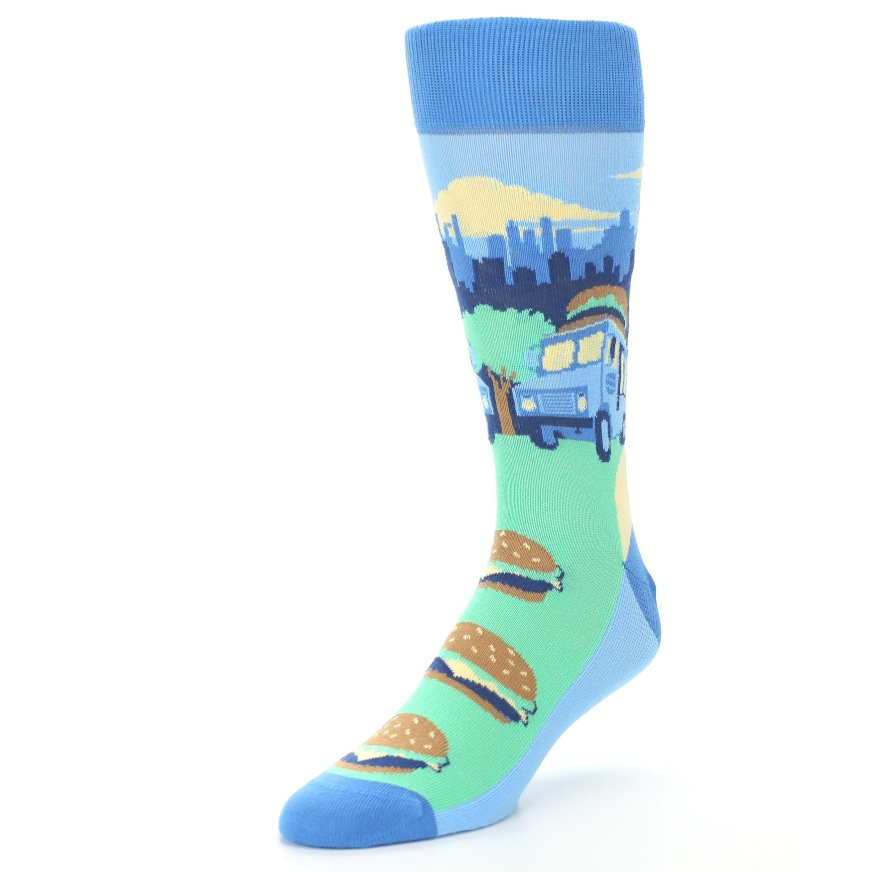 Food Truck Socks - Men's Dress Socks