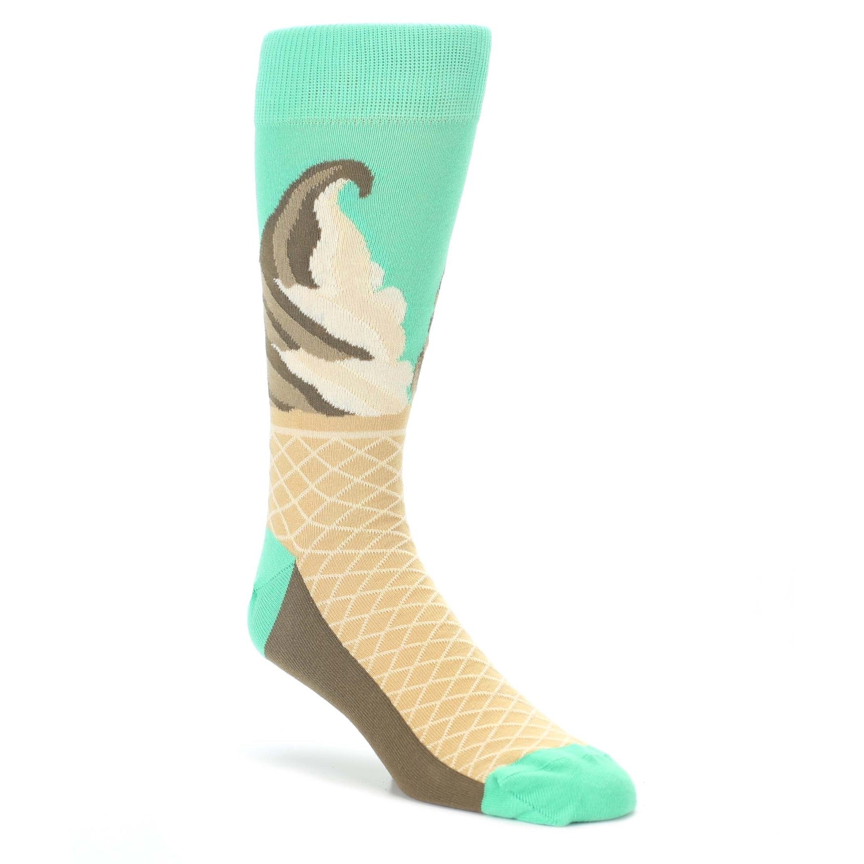 Ice Cream Socks - Men's Novelty Dress Socks